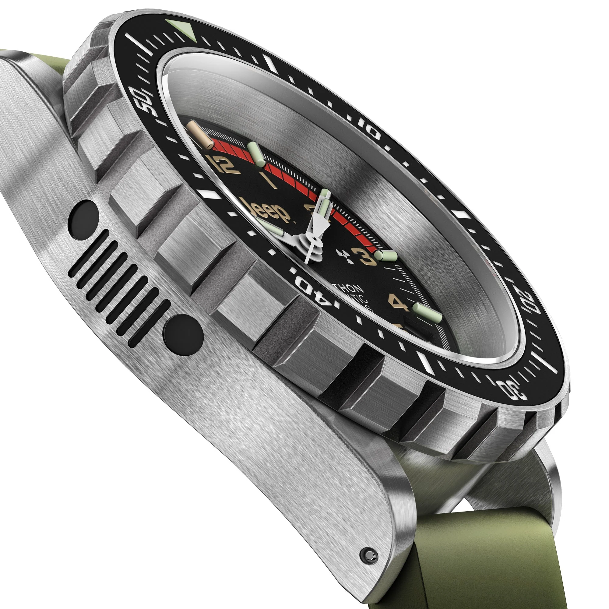 Large Diver's Automatic (GSAR) - 41mm JEEP JEEP GSAR | Black Dial - Image 3
