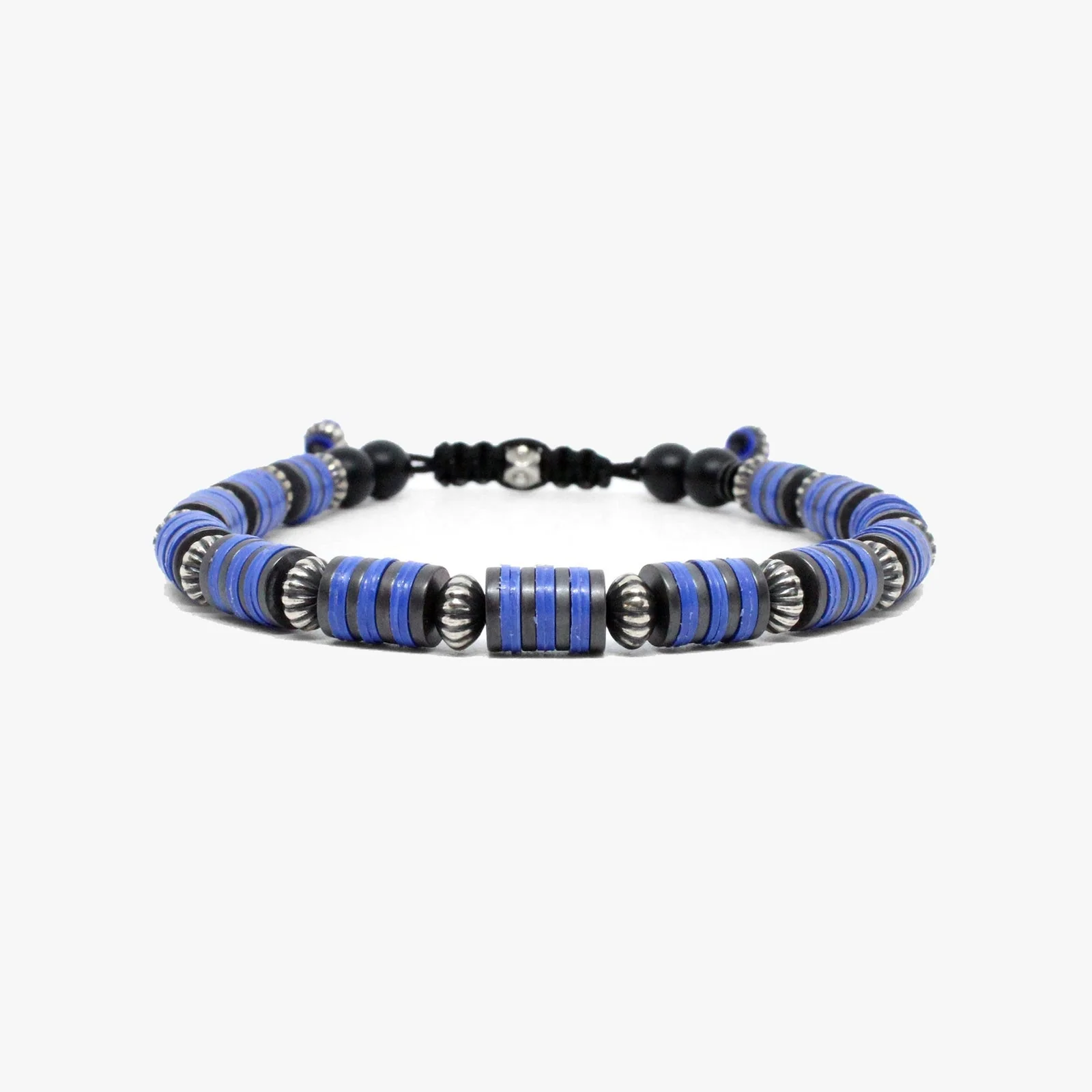 Large Vinyl, Gunmetal, Sterling, Blue | Dial