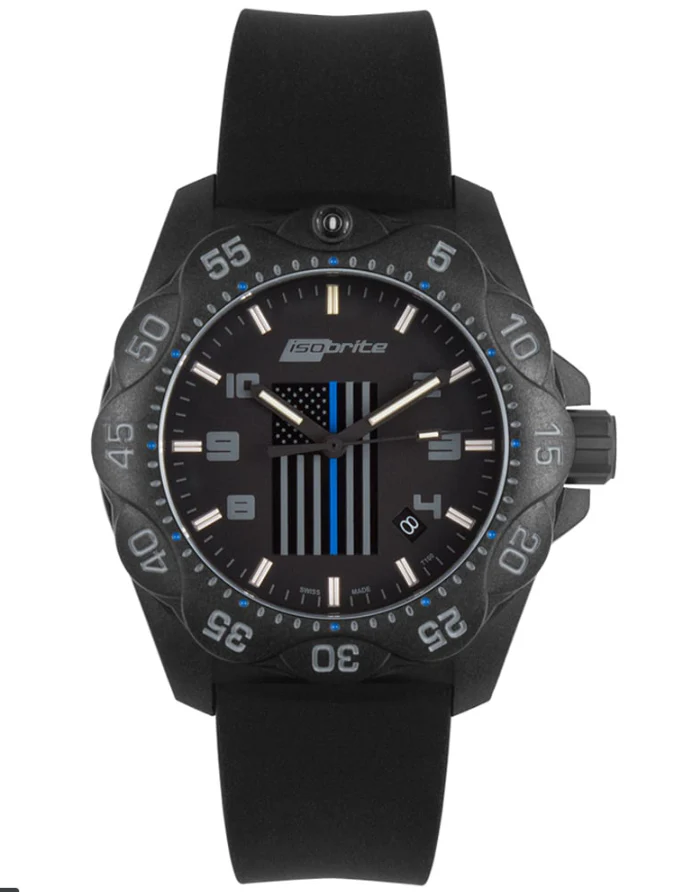 Law Enforcement Midsize T100 Tritium & Shatterproof Armourglass | Black Dial - Image 2