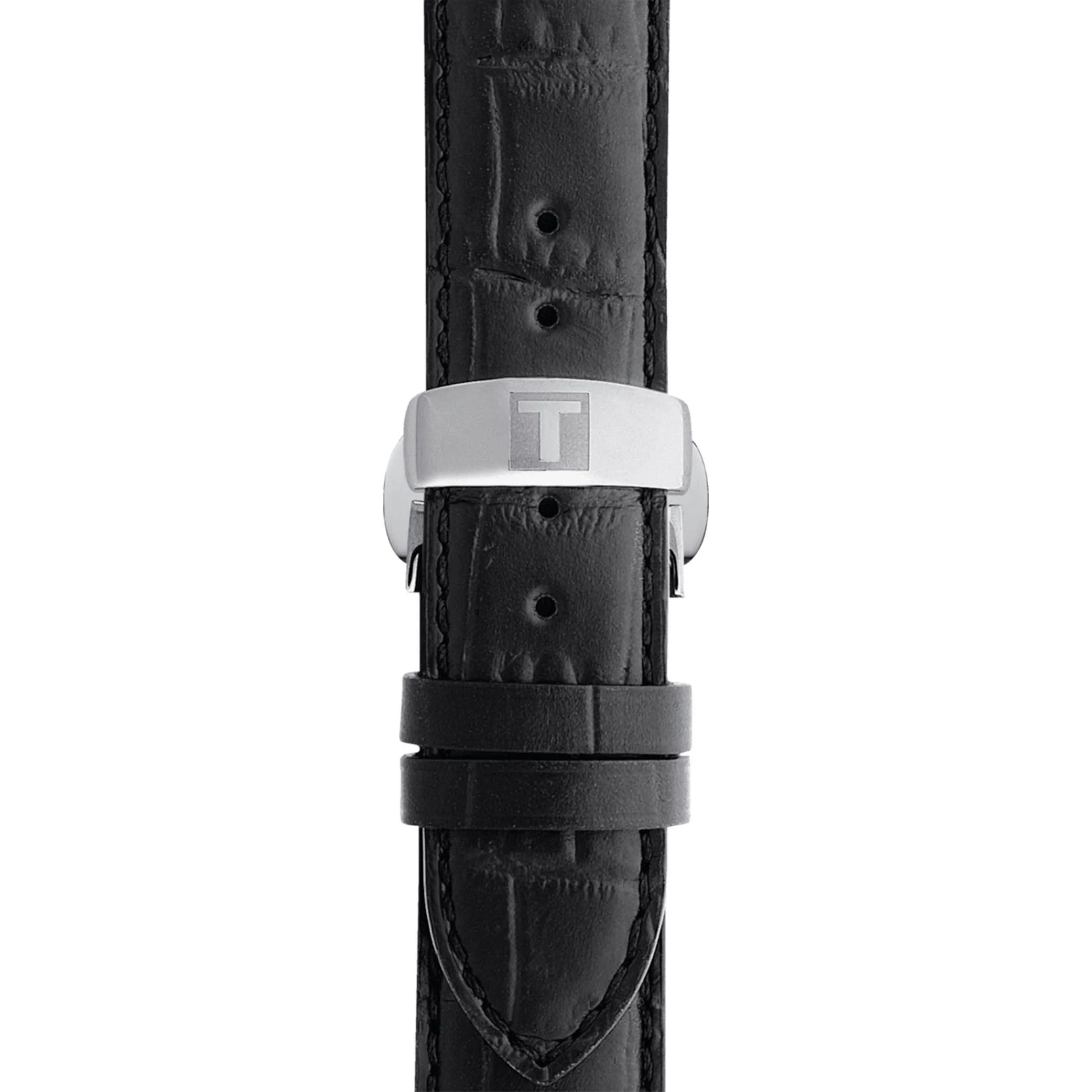 Le Locle Powermatic 80 Black / Leather | Silver Dial - Image 4