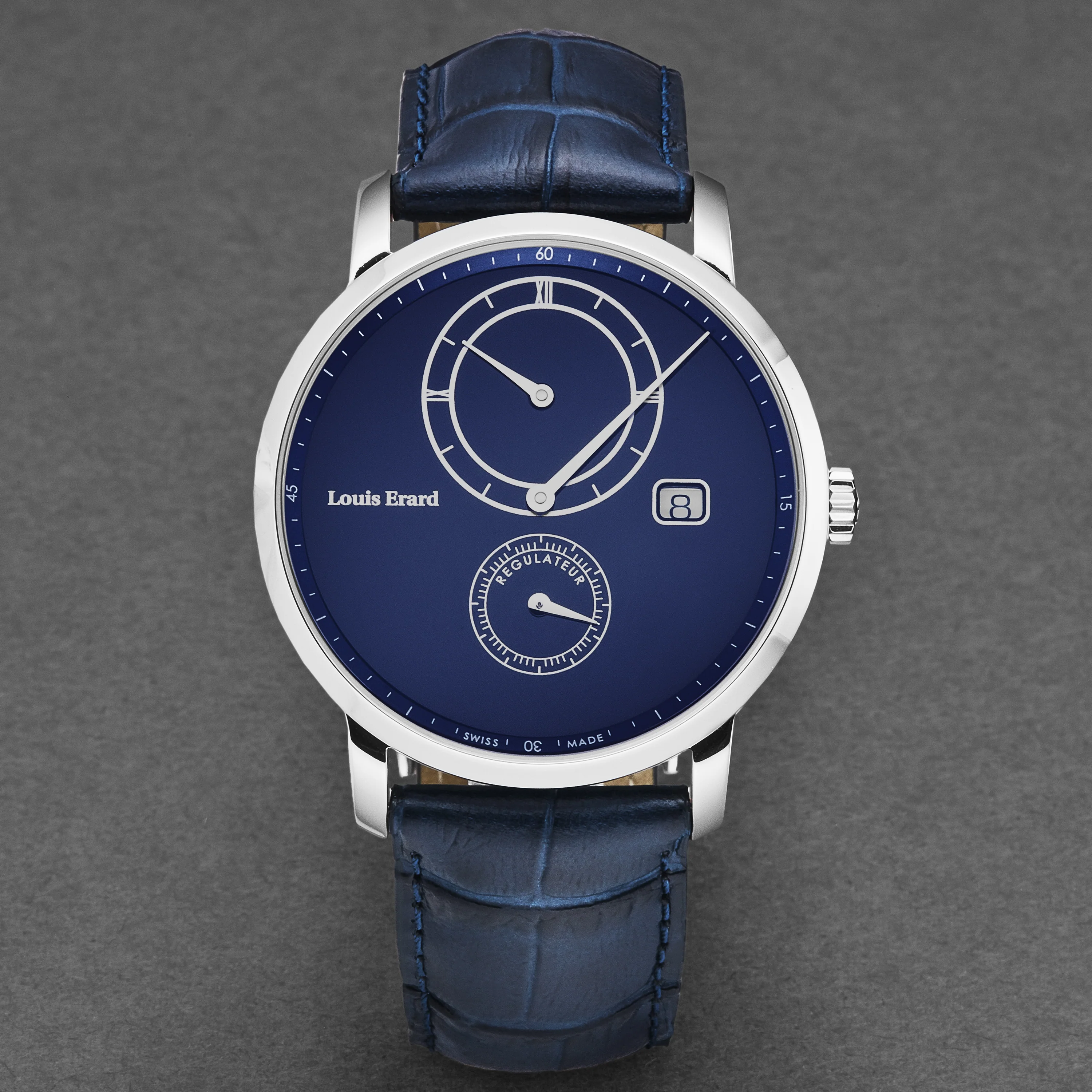 Le Rgulateur 86236AA25BDC555 / Blue | Blue Dial - Image 4