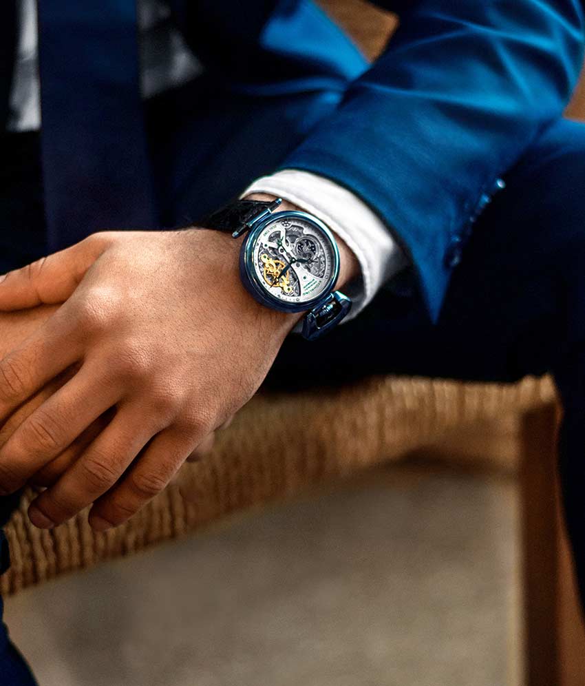Legacy Silver Dial / Black Crocodile | Silver Dial - Image 3