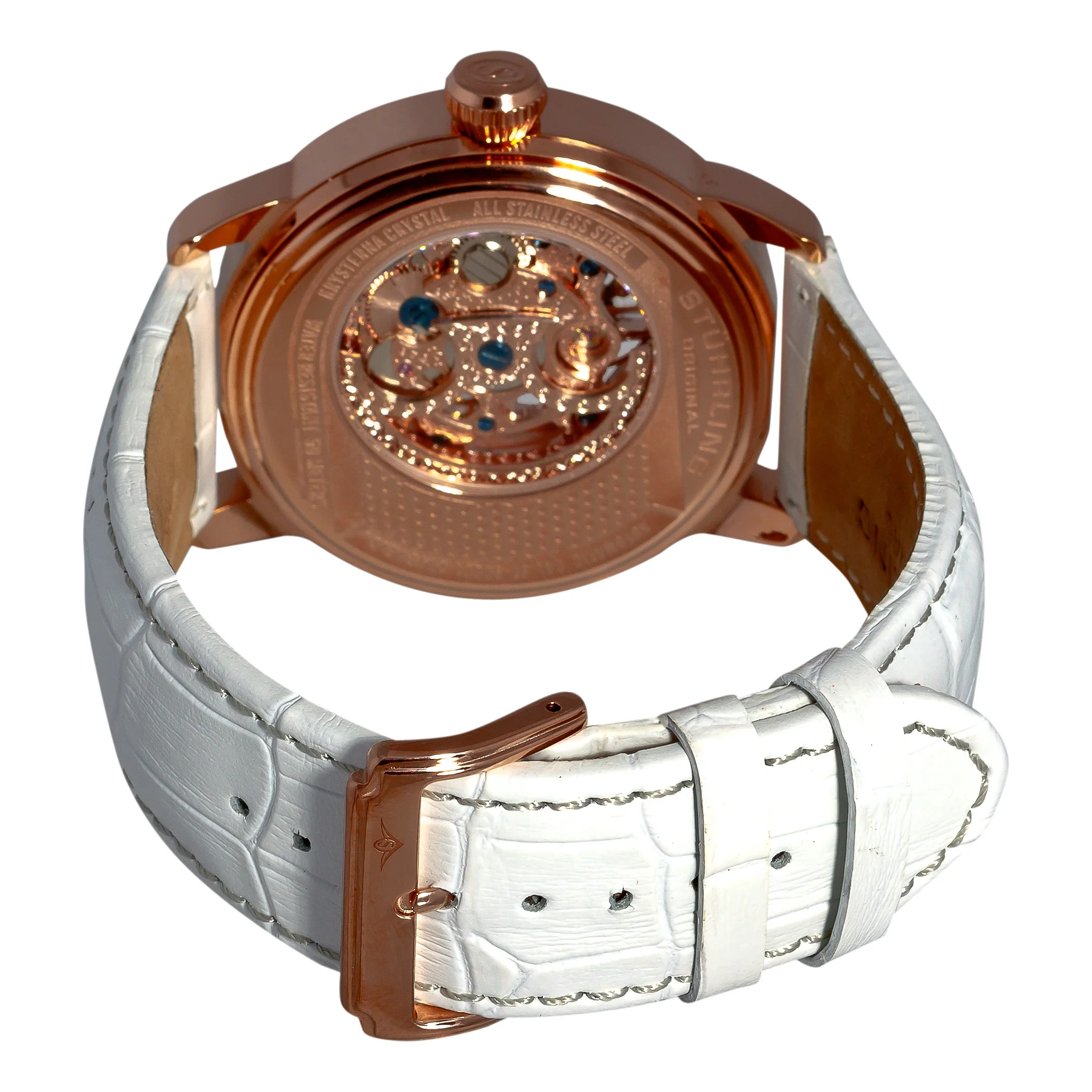 Legacy White/Leather/Silver Dial/Rose/Rose Case | Silver Dial - Image 3