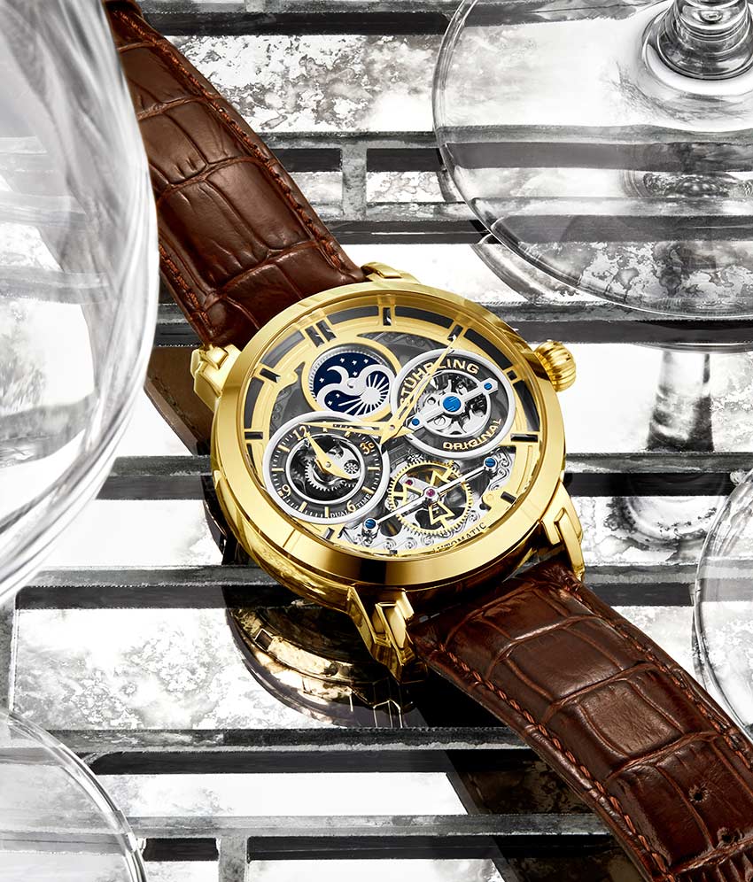 Legacy Brown/Gold Leather | Gold Dial - Image 4