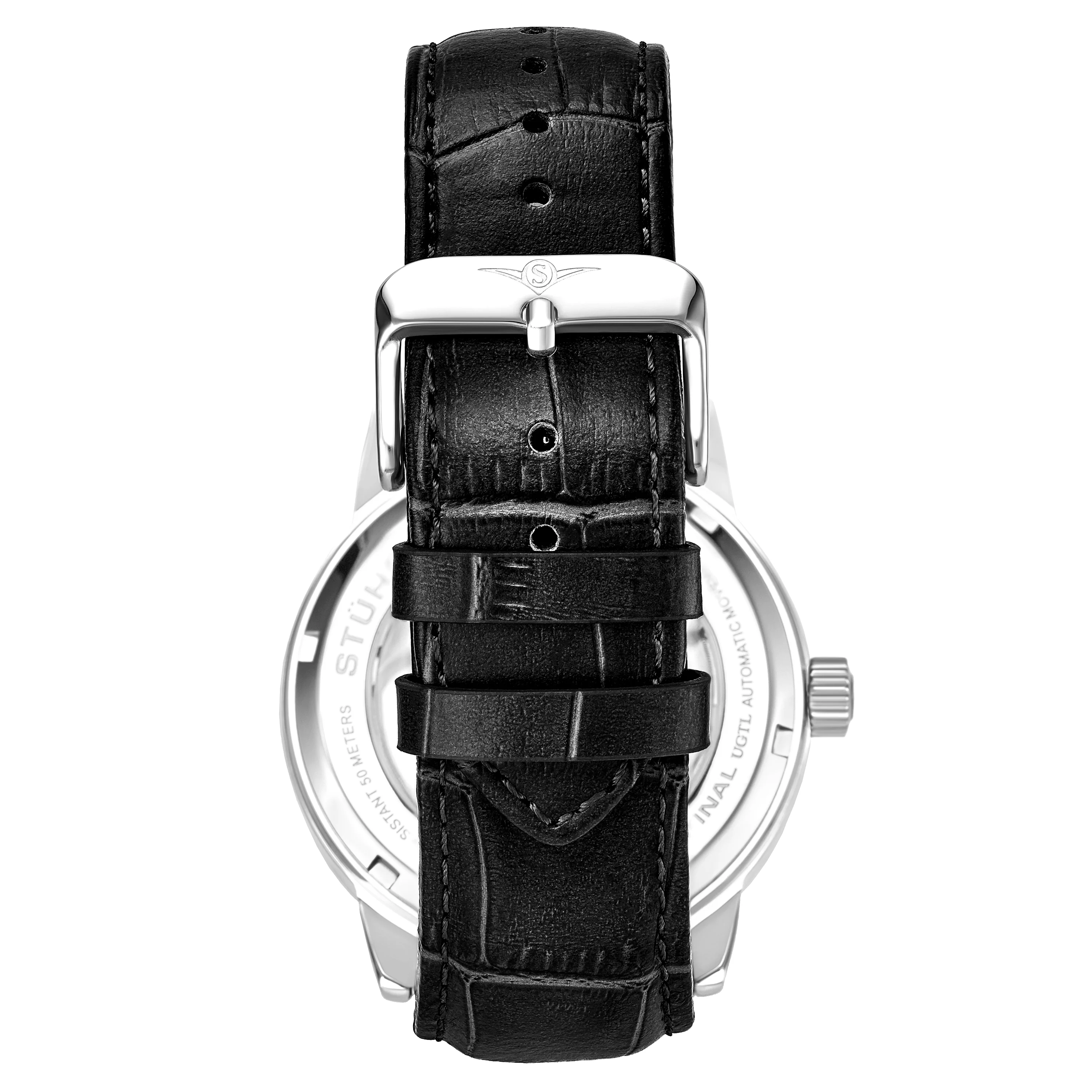 Legacy Black/Leather/Silver Dial/Silver Case 3917.1 | Silver Dial - Image 3