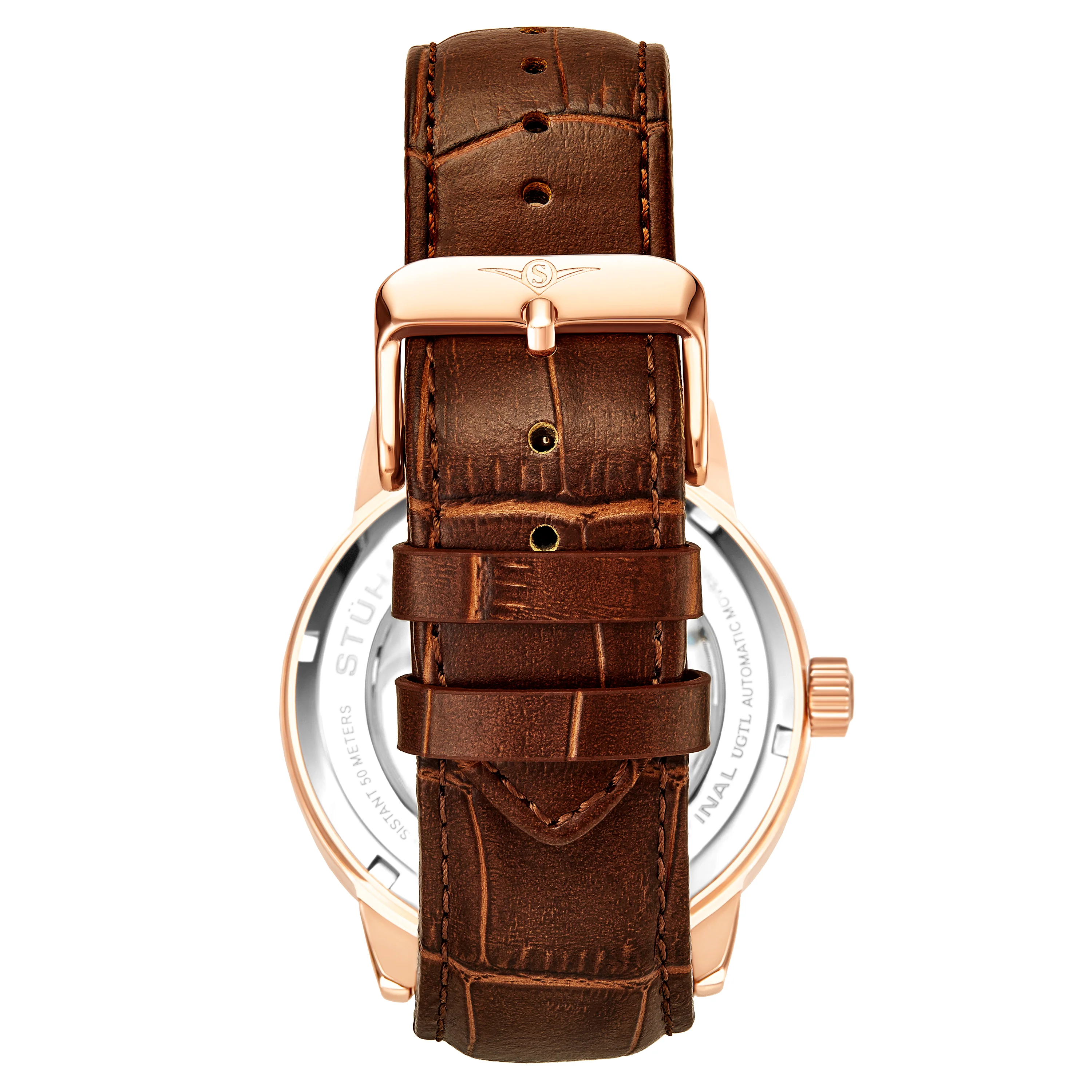 Legacy Brown/Leather/Silver Dial/Rose Case 3917.3 | Silver Dial - Image 3
