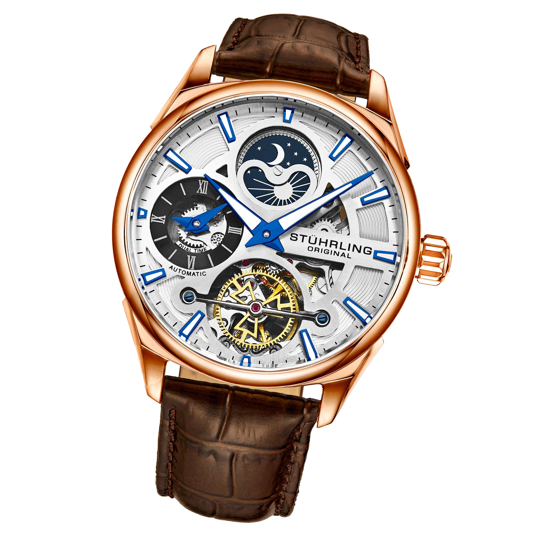 Legacy Brown/Leather/Silver Dial/Rose Case | Silver Dial - Image 2