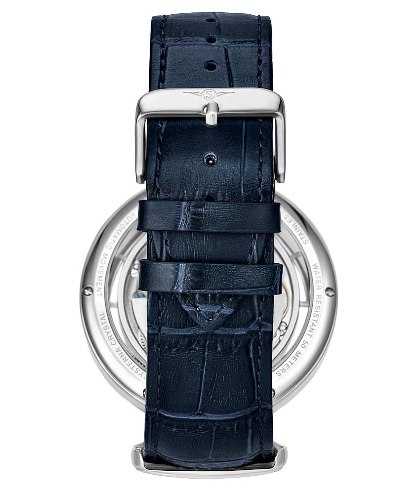 Legacy Silver Dial/ Blue Leather Blue | Silver Dial - Image 2