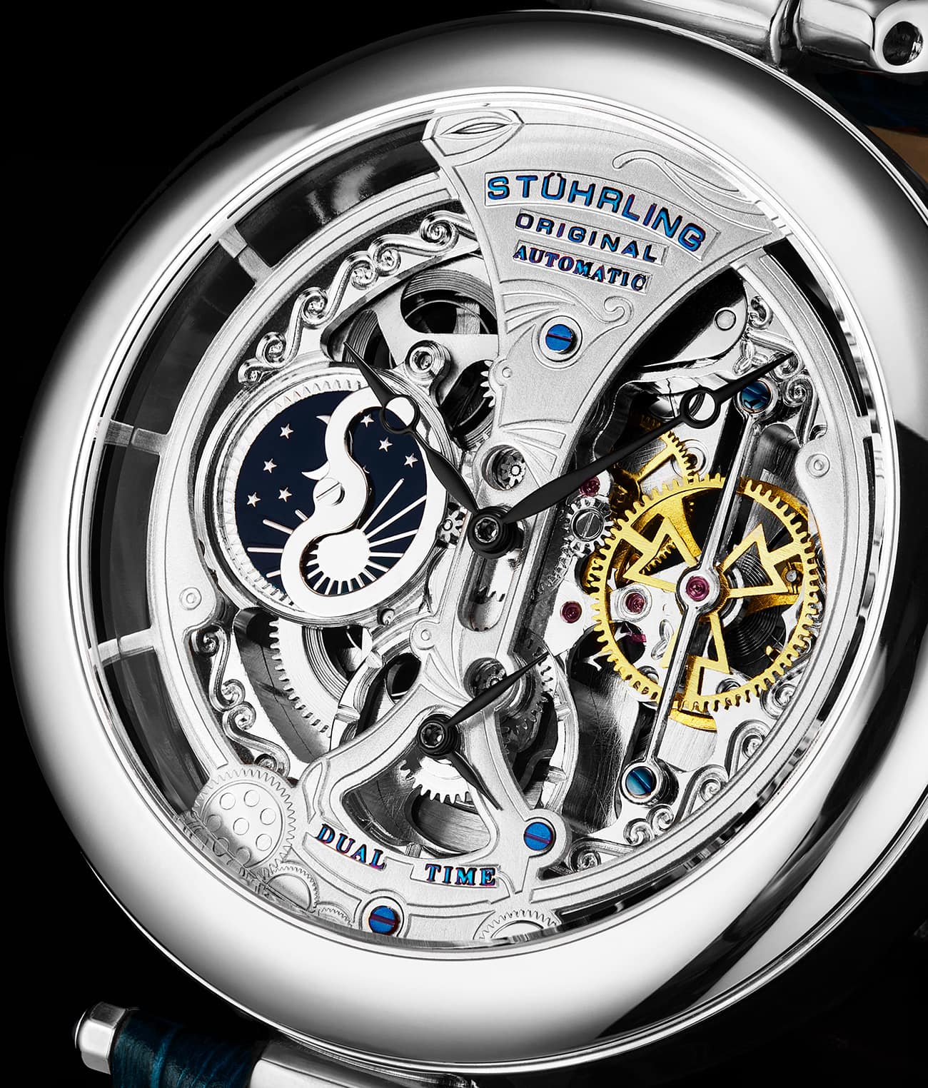 Legacy Silver Dial/ Blue Leather Blue | Silver Dial - Image 3
