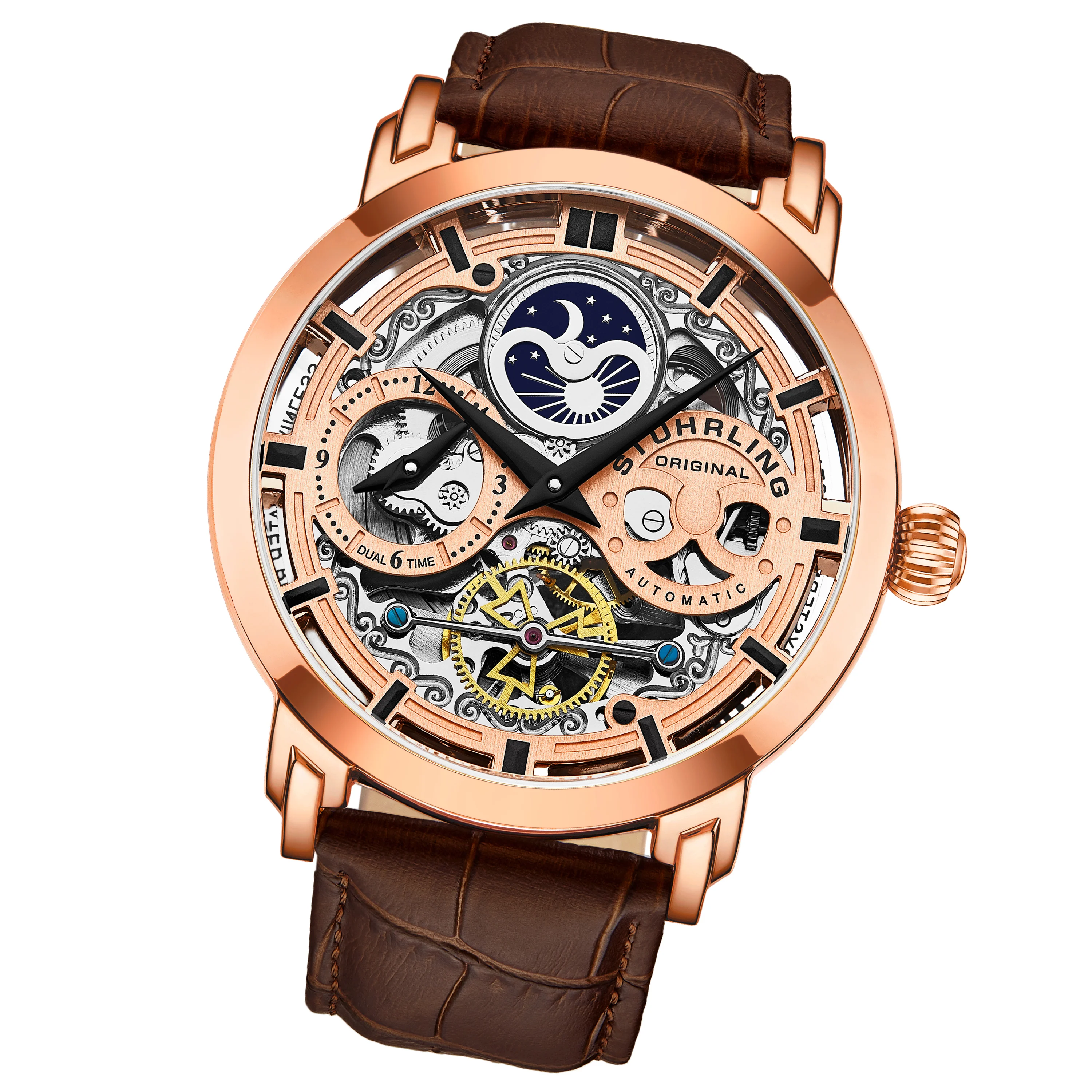 Legacy 3924 Brown Brown/Leather | Silver Dial - Image 2
