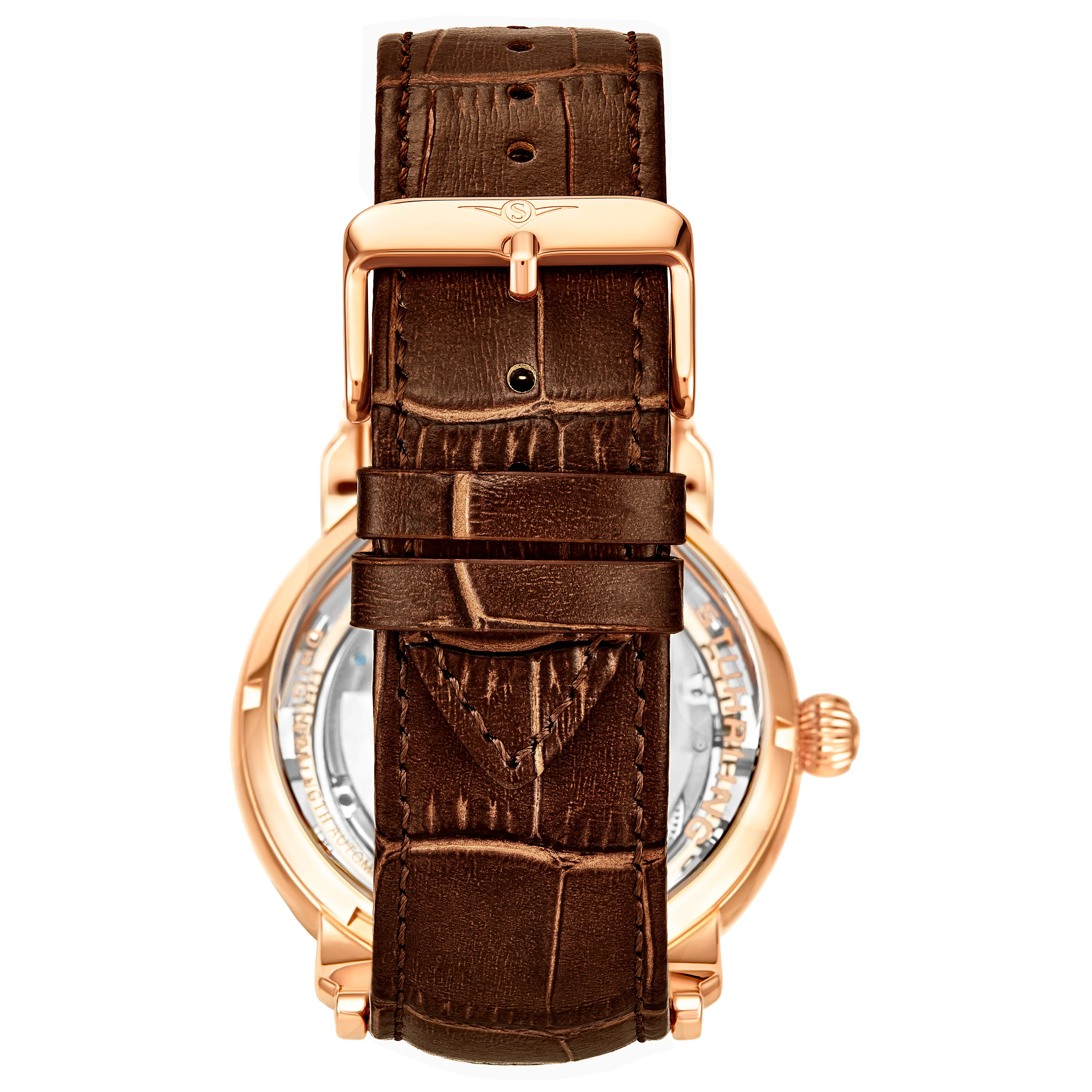 Legacy 3924 Brown Brown/Leather | Silver Dial - Image 3
