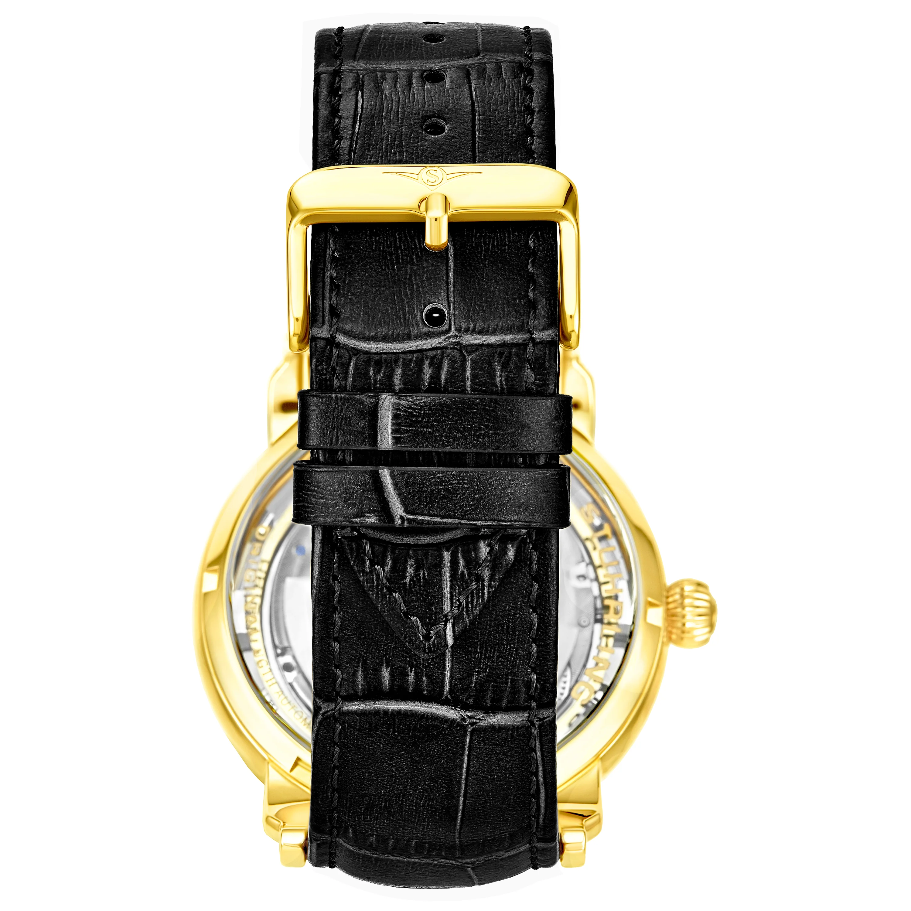 Legacy 3924 Gold Black/Leather | Gold Dial - Image 3