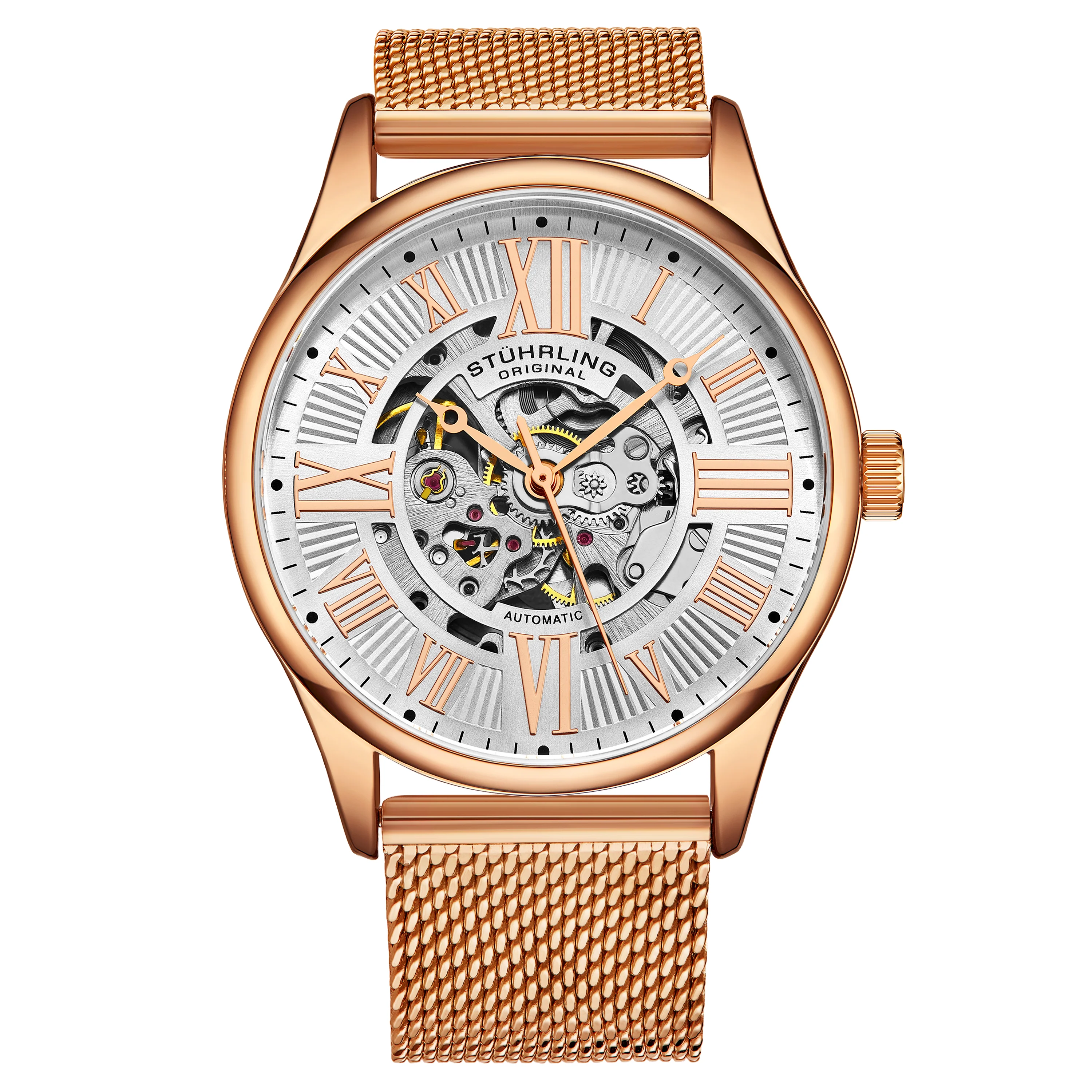 Legacy Rose/Stainless Steel/Silver Dial/Rose Case | Silver Dial