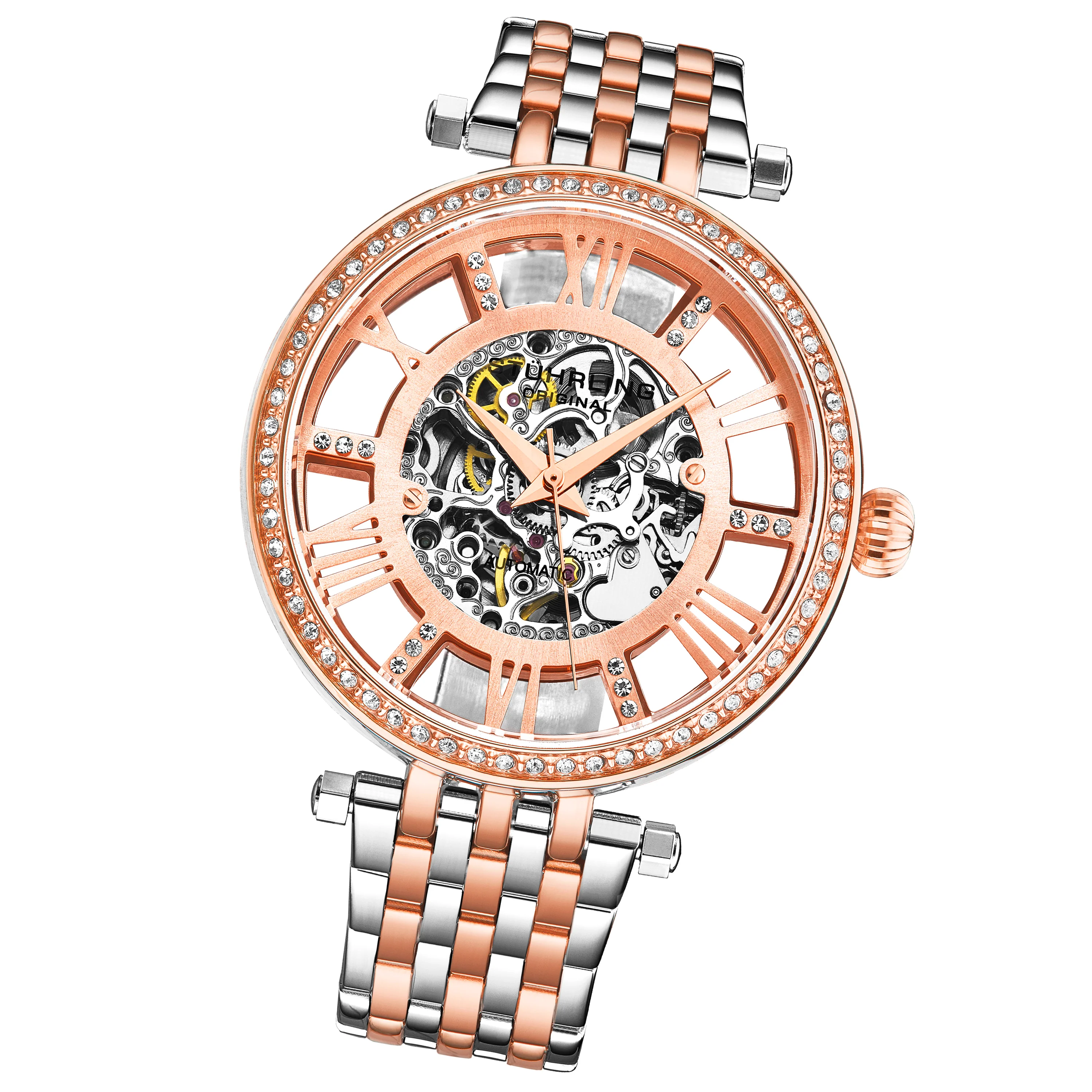 Legacy-3944.3 Silver Stainless Steel | Orange Dial - Image 2