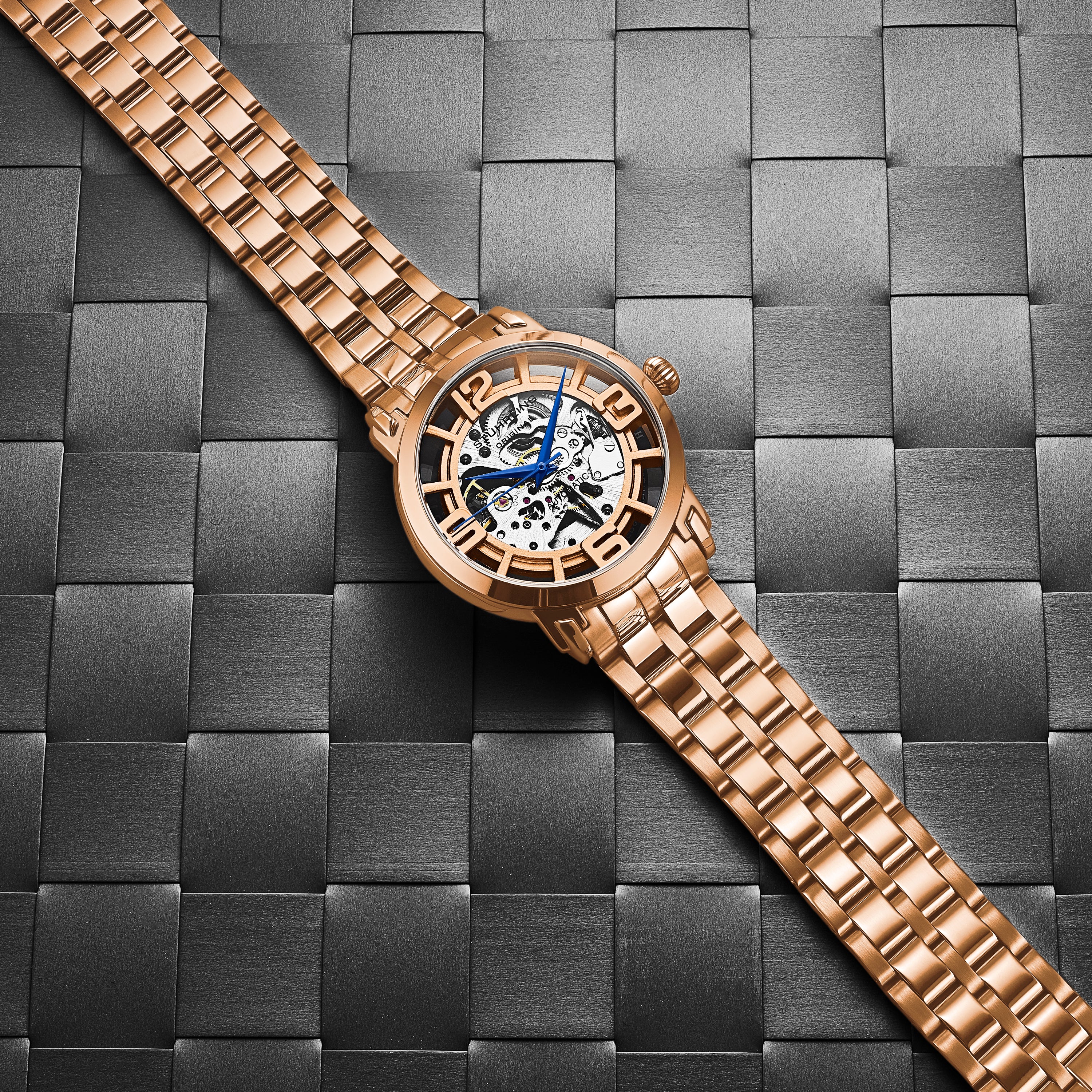 Legacy Rose Gold/Silver Stainless Steel | Silver Dial - Image 3