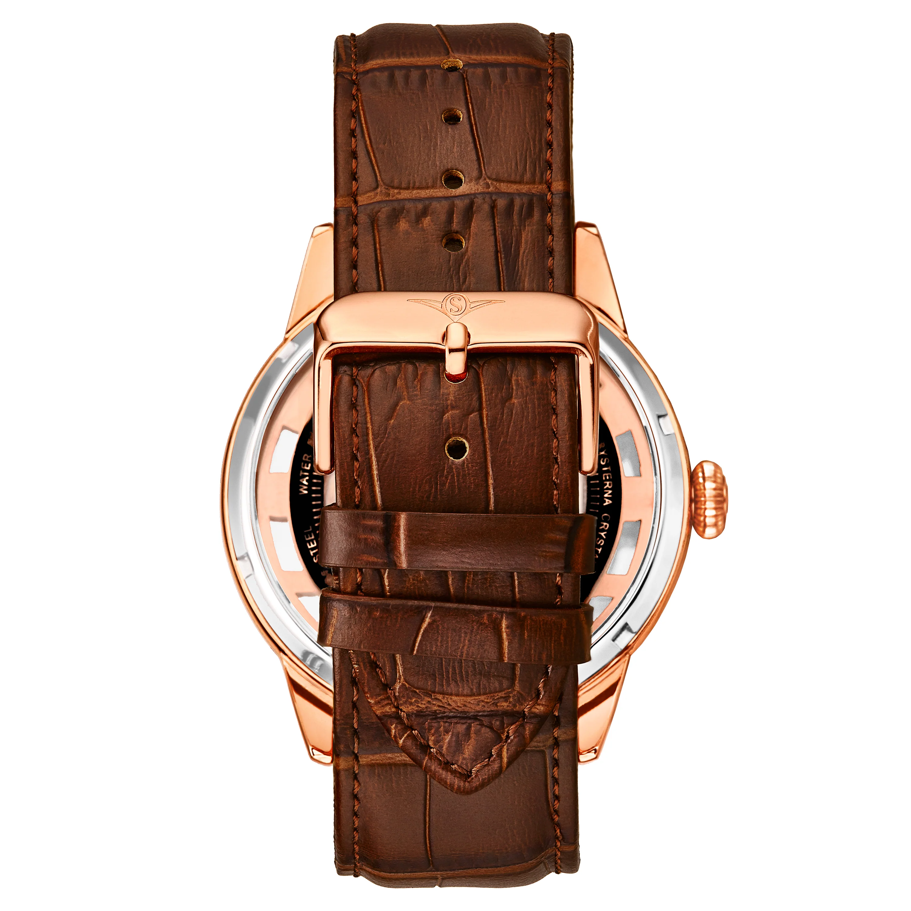 Legacy Brown/Semi-transparent Leather | Semi-transparent Dial - Image 3