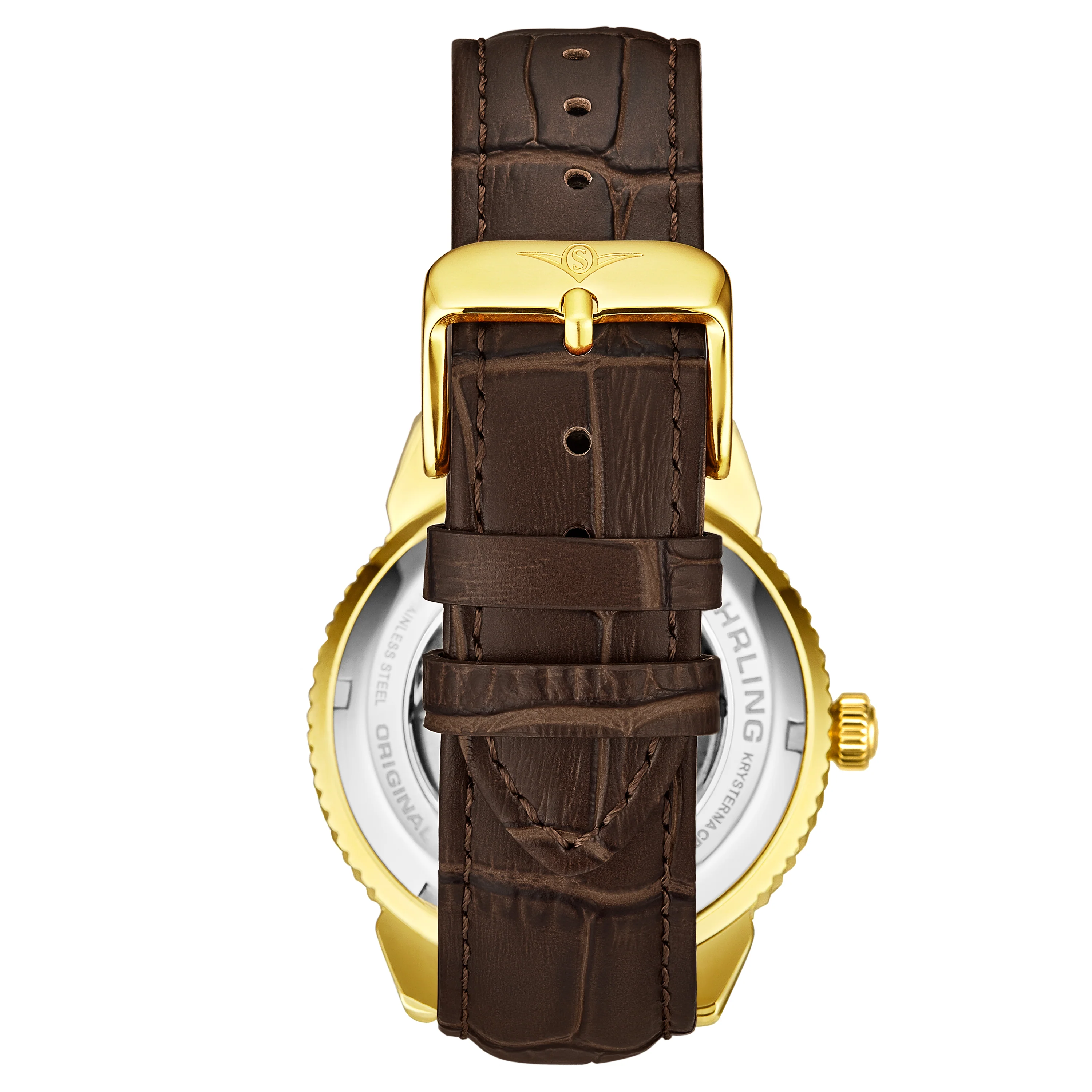 Legacy Brown/Leather/White Dial/Gold Case 3983.2 | White Dial - Image 3
