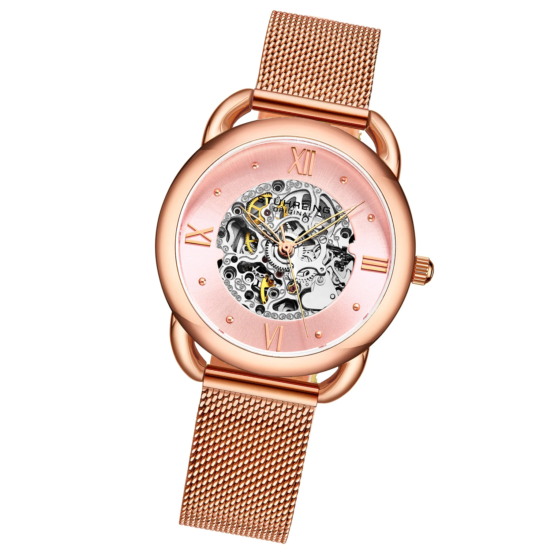 Legacy-3990m.4 Rose Gold Stainless Steel | Salmon Dial - Image 2