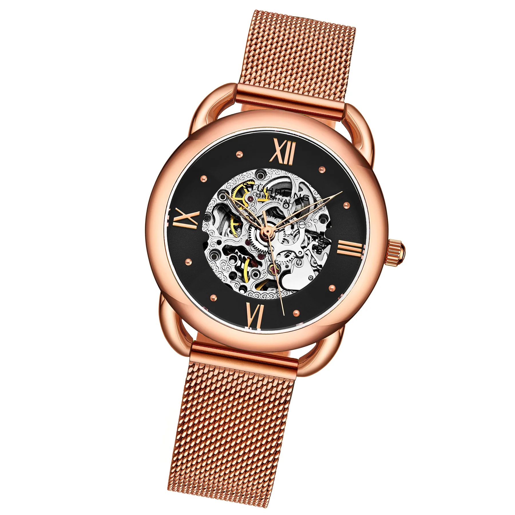 Legacy Rose Gold Stainless Steel | Black Dial - Image 2