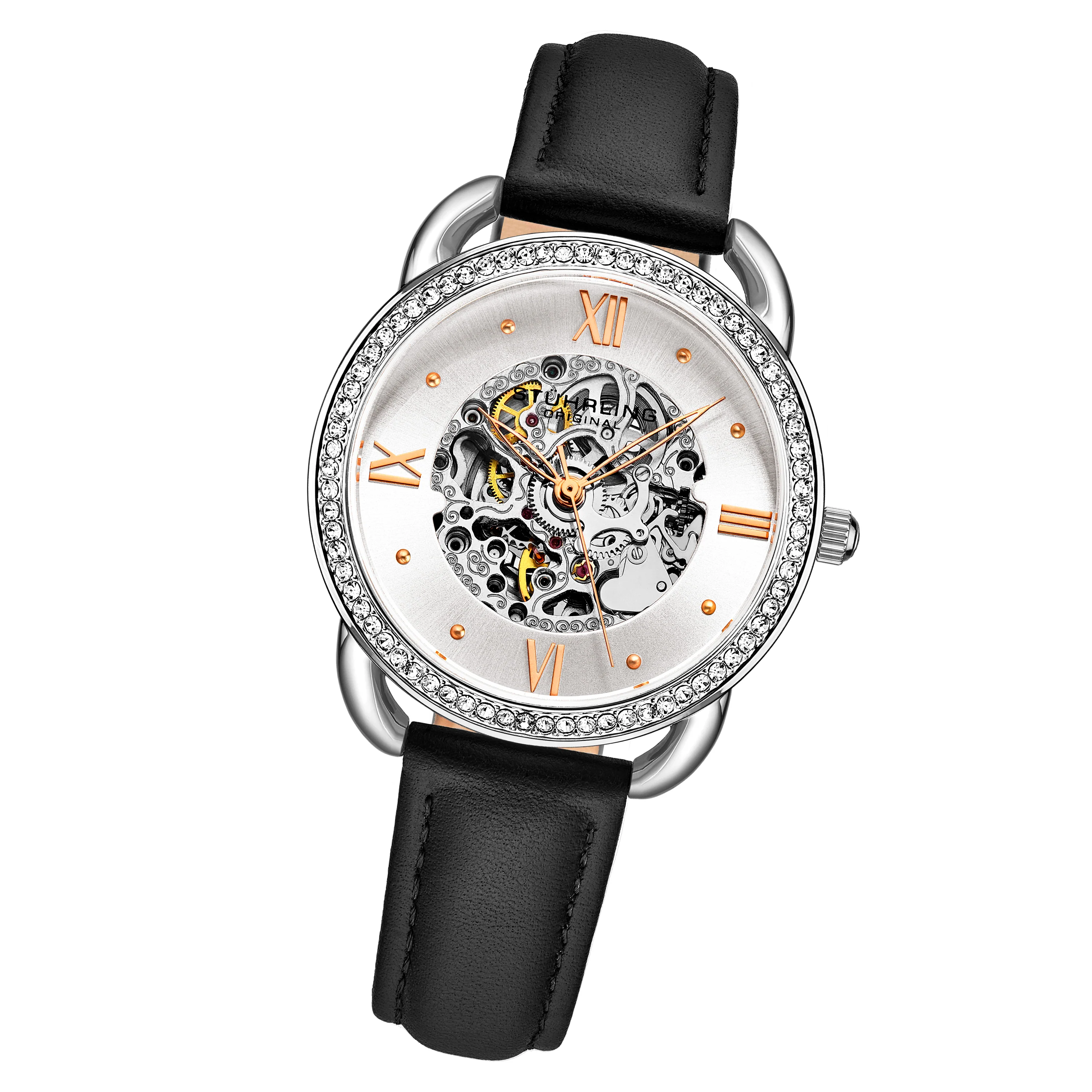 Legacy-3991.1 Black Leather | Silver Dial - Image 2