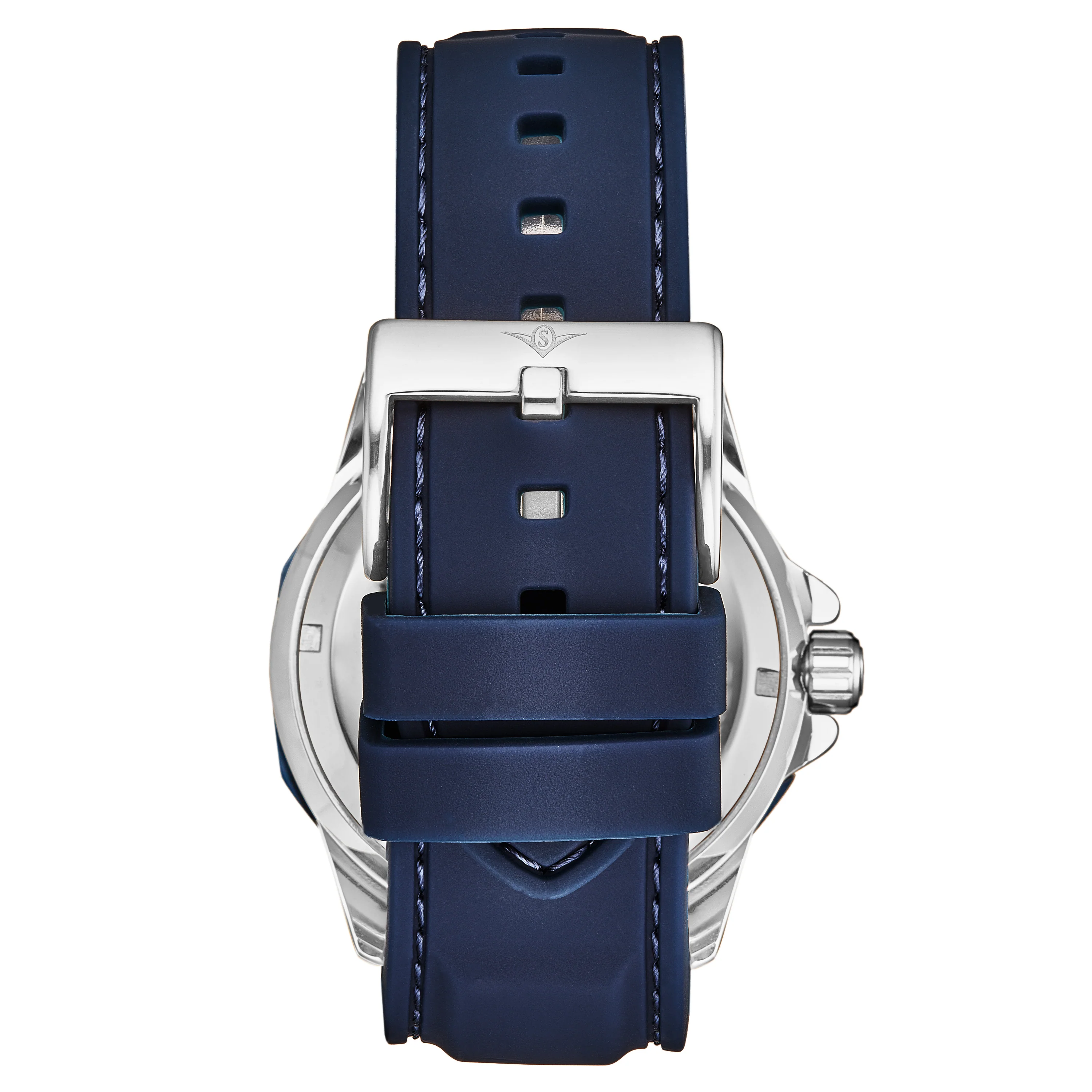 Legacy 4018 Blue/Leather | Silver Dial - Image 2