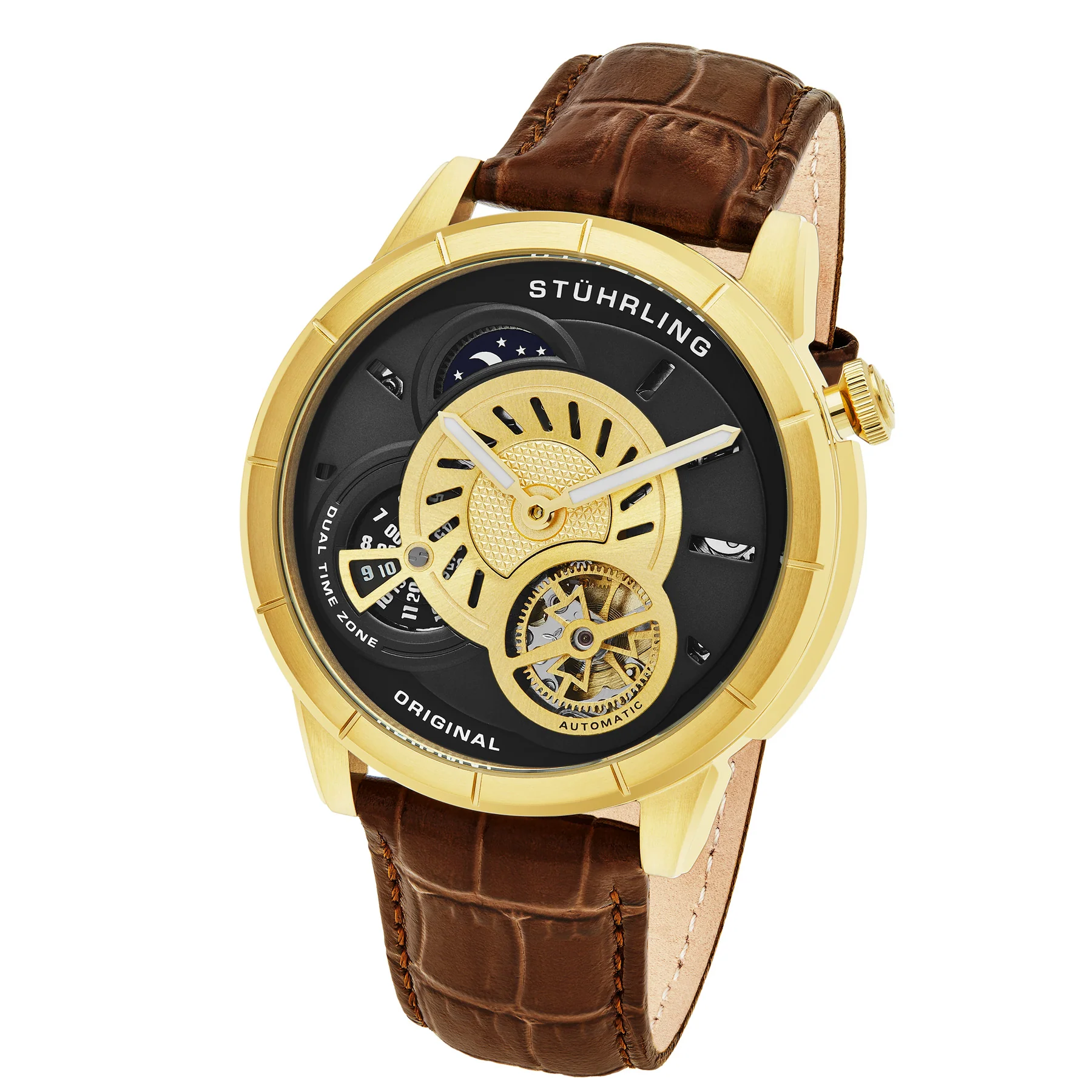 Legacy Brown/Black/Gold Leather | Gold Dial - Image 2