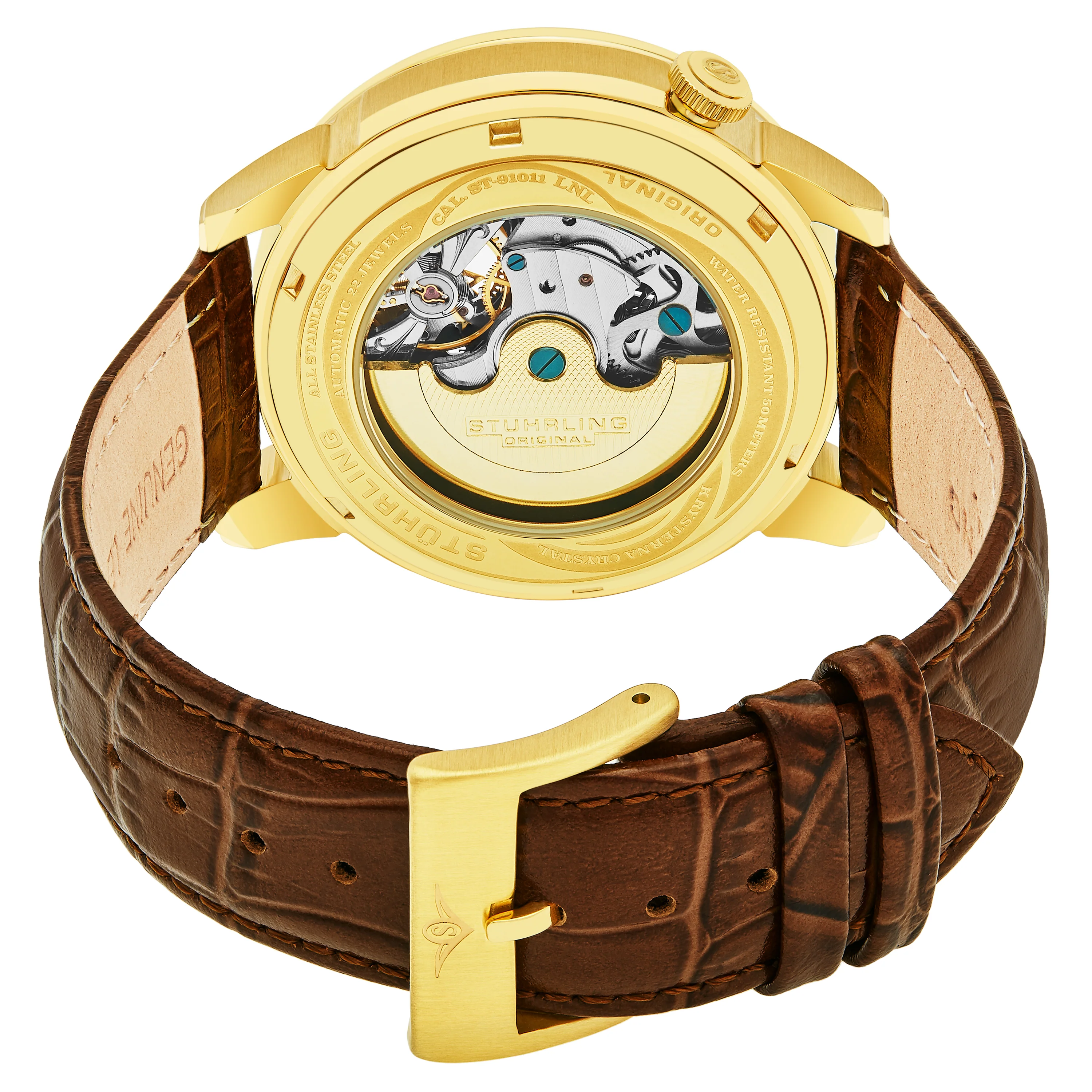 Legacy Brown/Black/Gold Leather | Gold Dial - Image 3