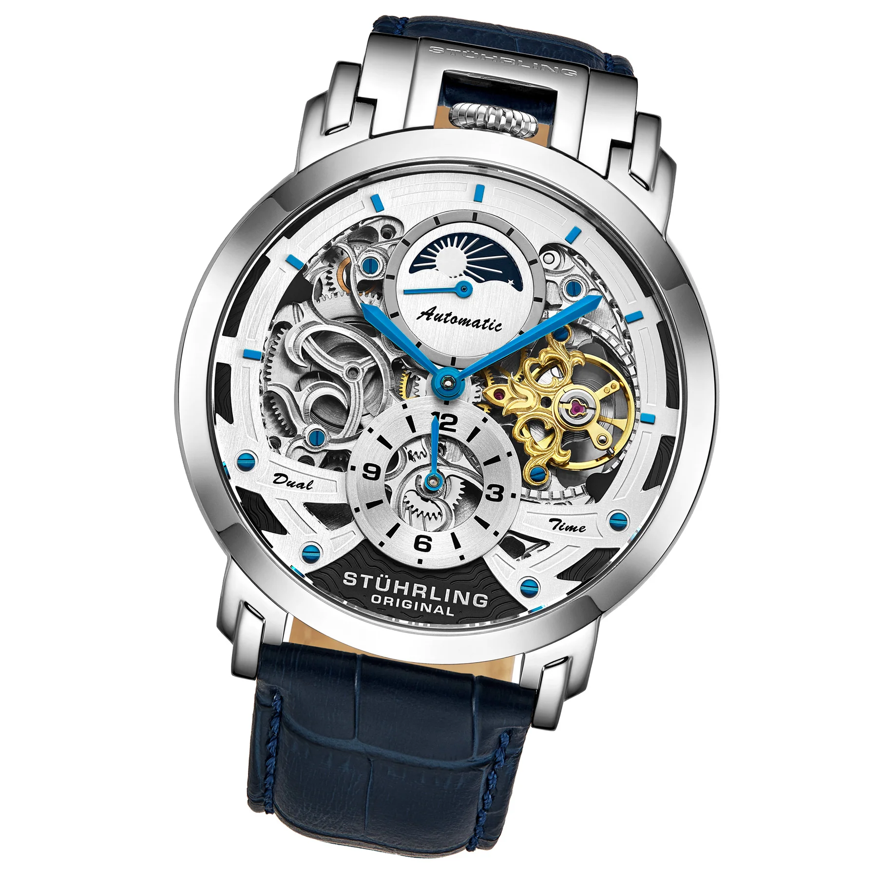 Legacy Blue-Silver Leather | Silver Dial - Image 2