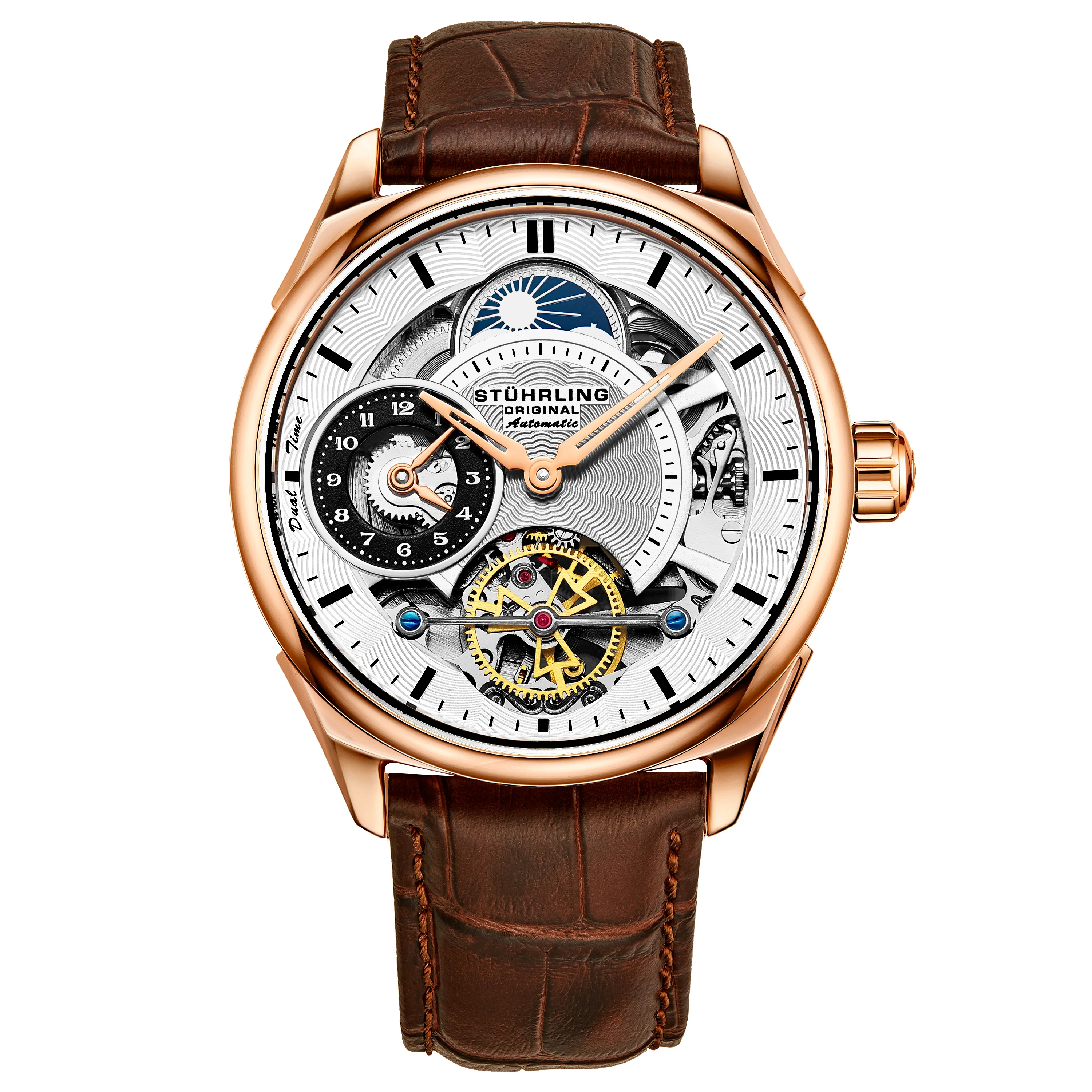 Legacy 943A Watch Brown/Leather | Silver Dial