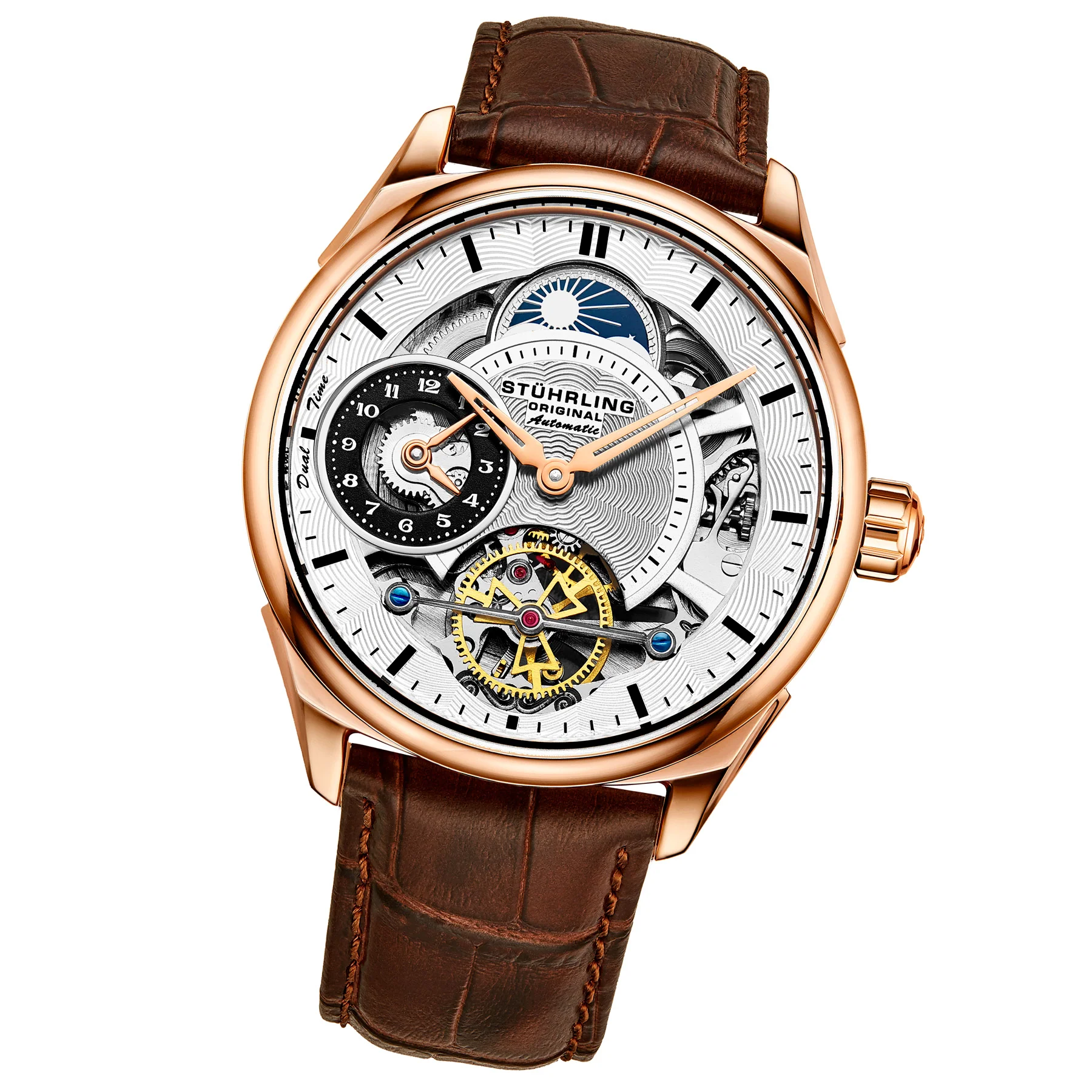Legacy 943A Watch Brown/Leather | Silver Dial - Image 2