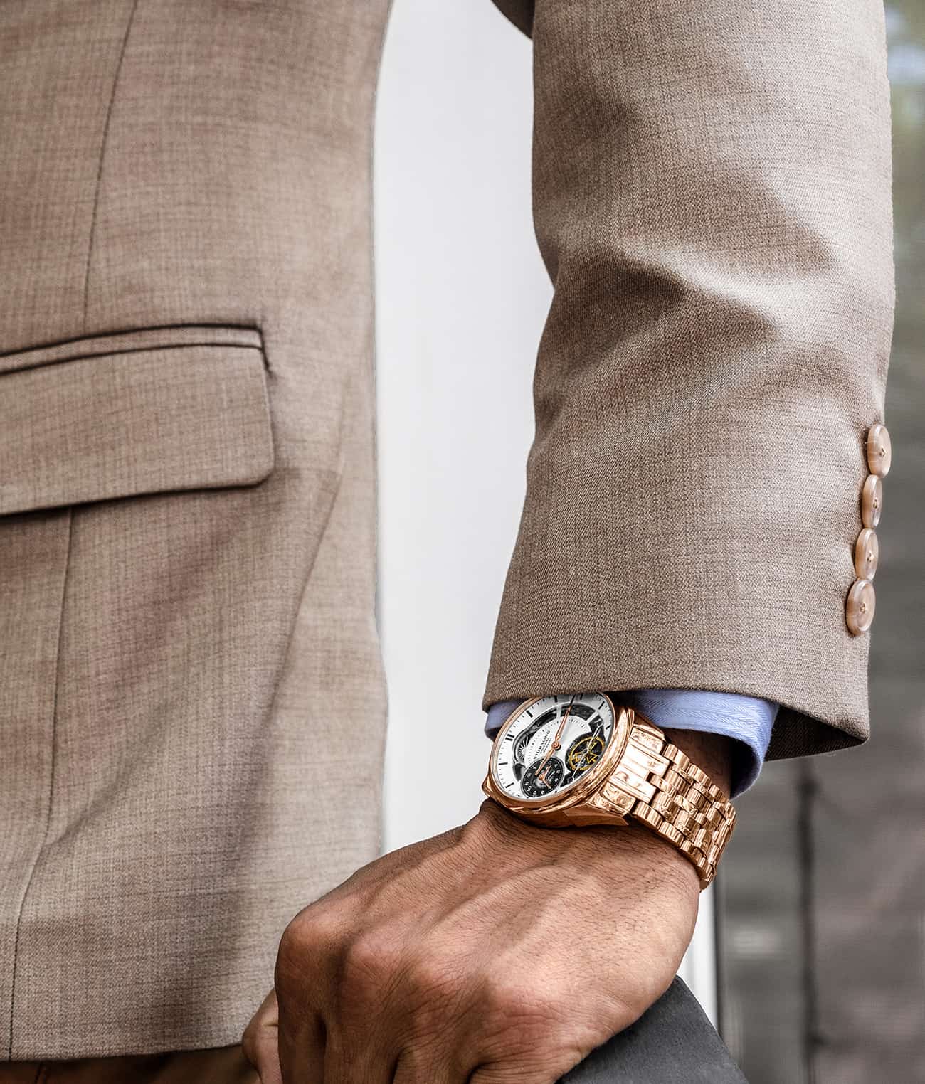 Legacy Silver Dial/ Rose Stainless Steel | Silver Dial - Image 3