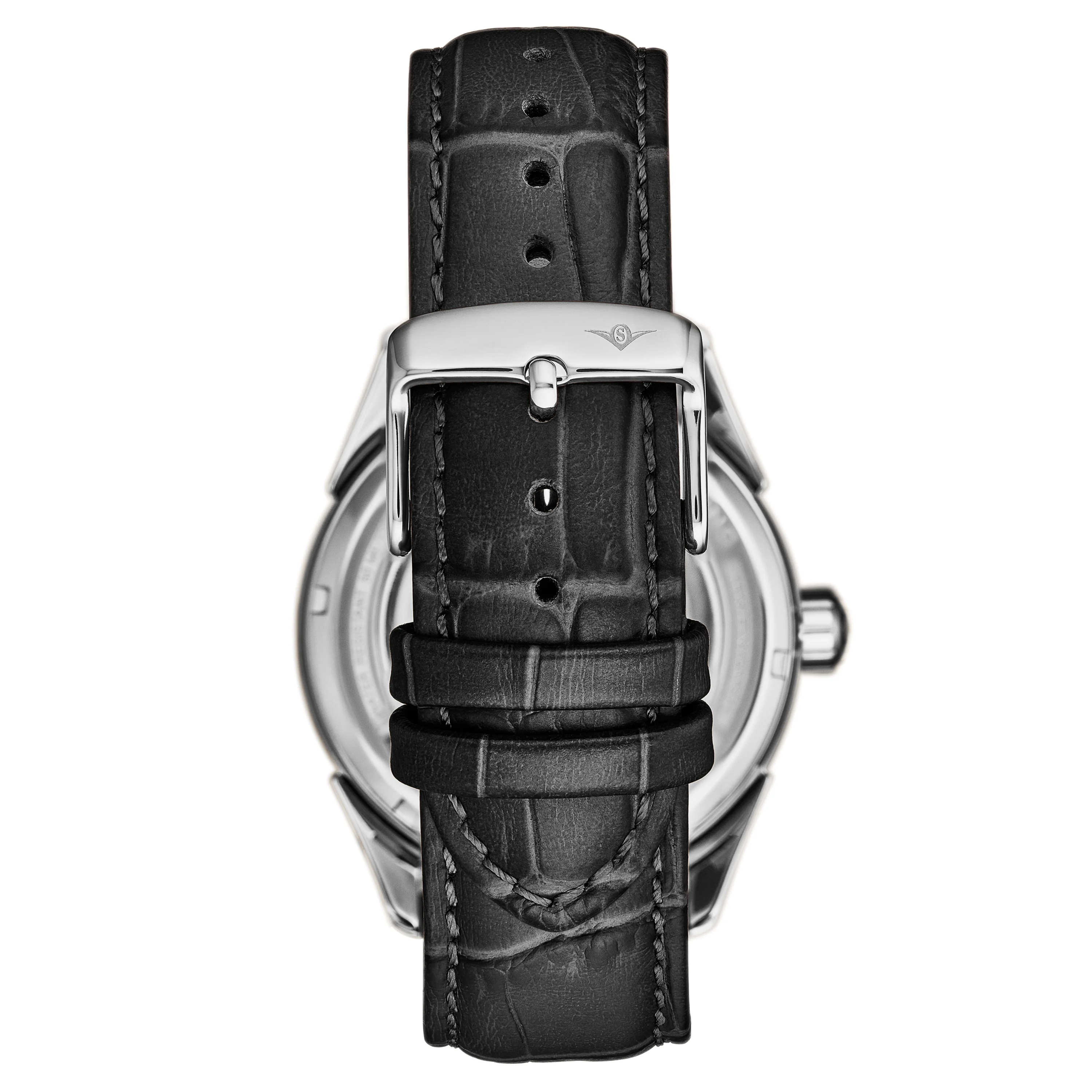 Legacy Automatic Skeleton Silver/ Black | Silver / Blue Dial - Image 2