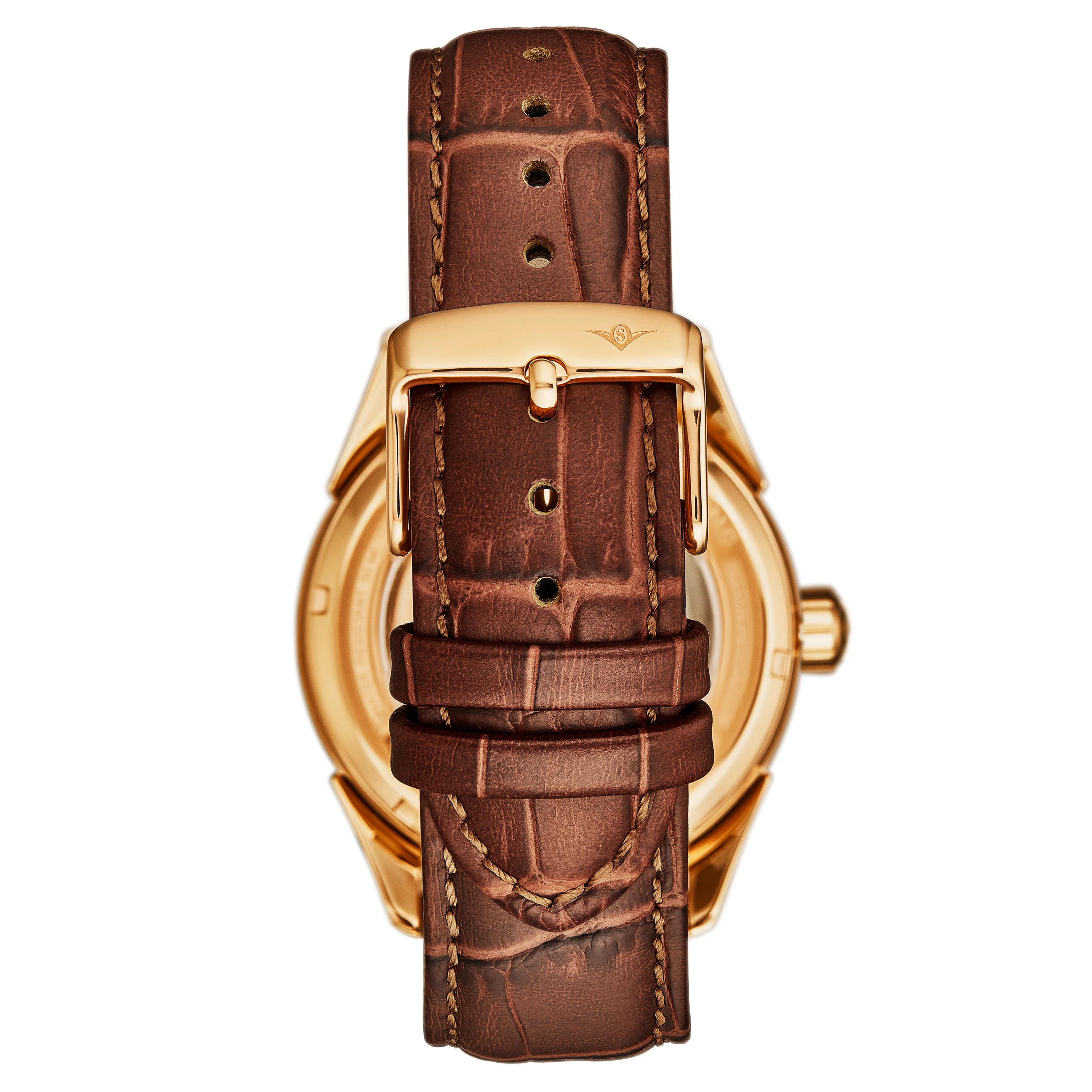 Legacy Automatic Skeleton Rose/ Browm | Rose Dial - Image 2