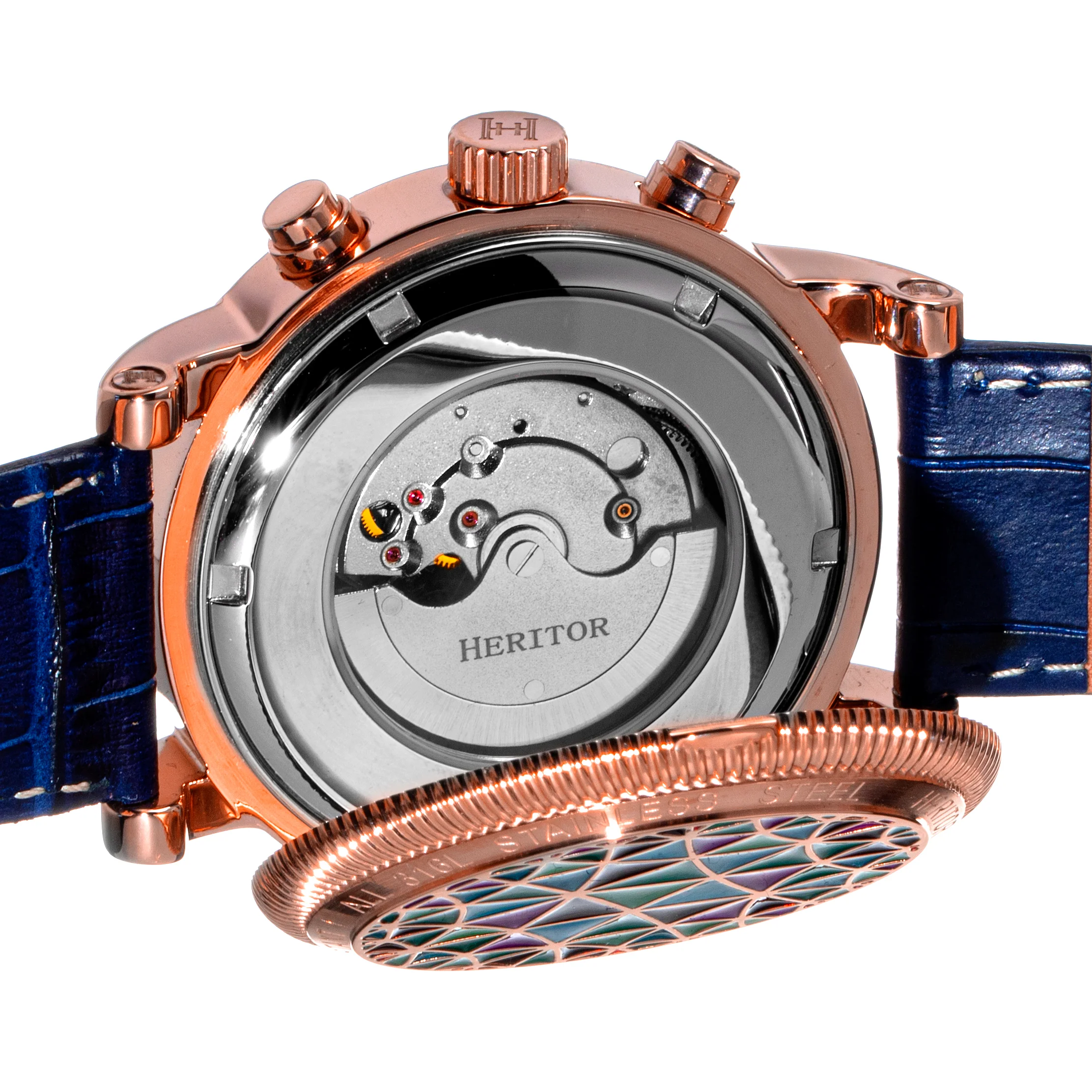 Legacy Rose Gold/Blue | Multi-colored Dial - Image 5