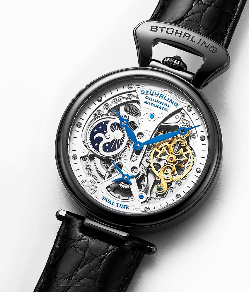 Legacy Silver Dial/ Black Crocodile | Silver Dial - Image 2