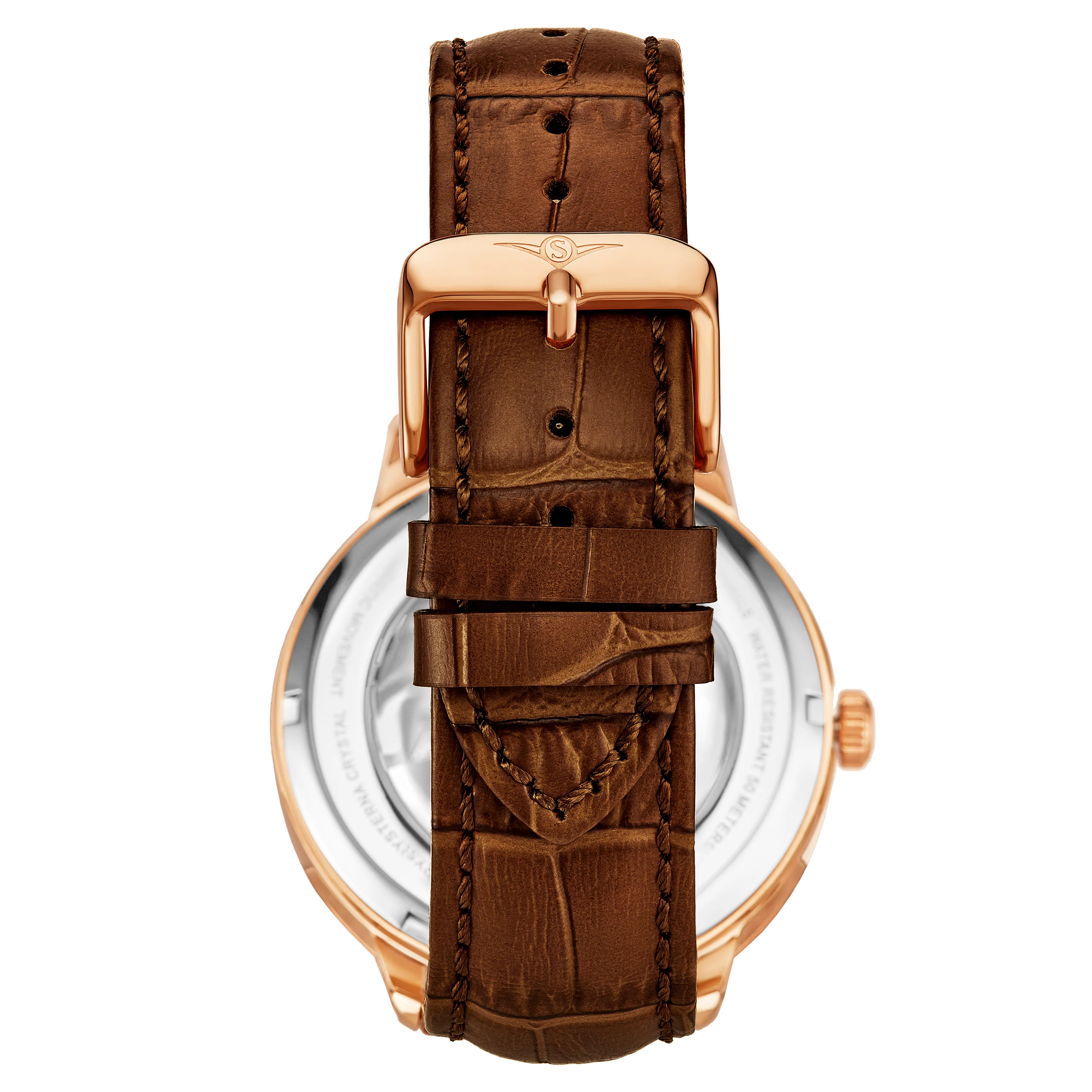 Legacy Skeleton Brown/Leather | Gunmetal Dial - Image 2