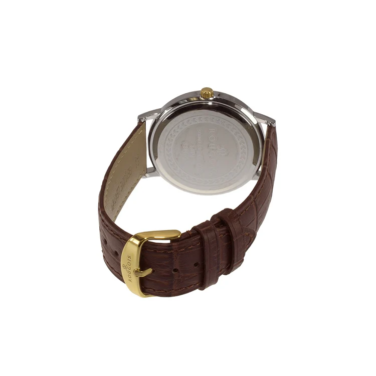 Lexington Series brown band/gold white | White Dial - Image 3