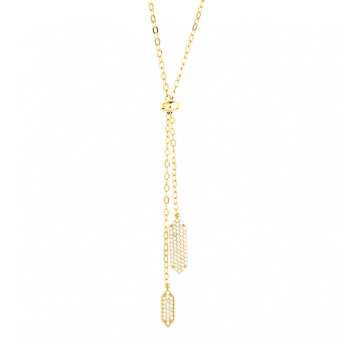 Lily Bolo Necklace 18k Yellow Gold