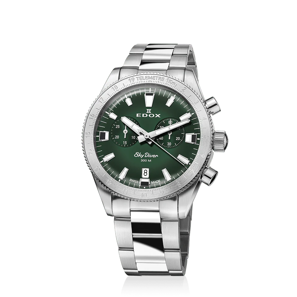 Limited Edition Edox Skydiver 2 TAG HEUER CARRERA X PORSCHE CHRONO DROP - Image 5