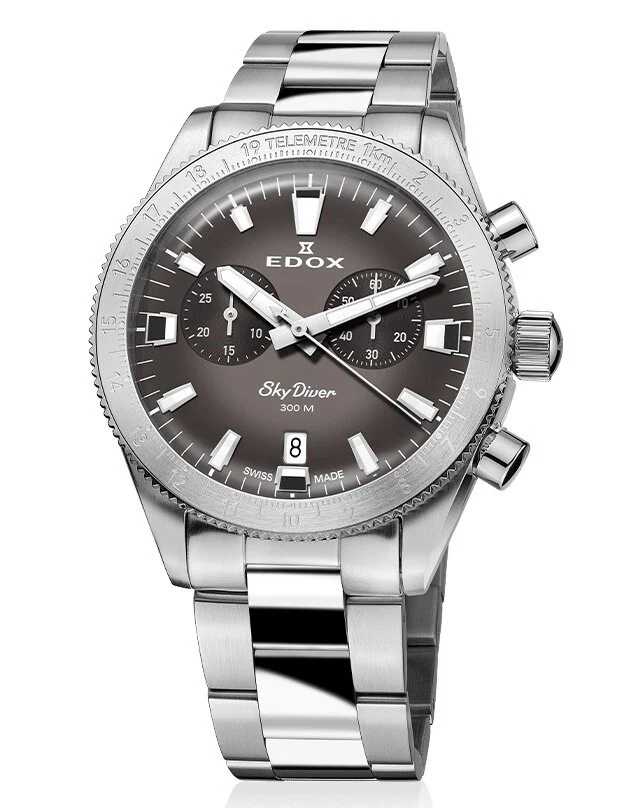Limited Edition Edox Skydiver 2 TAG HEUER CARRERA X PORSCHE CHRONO DROP - Image 6