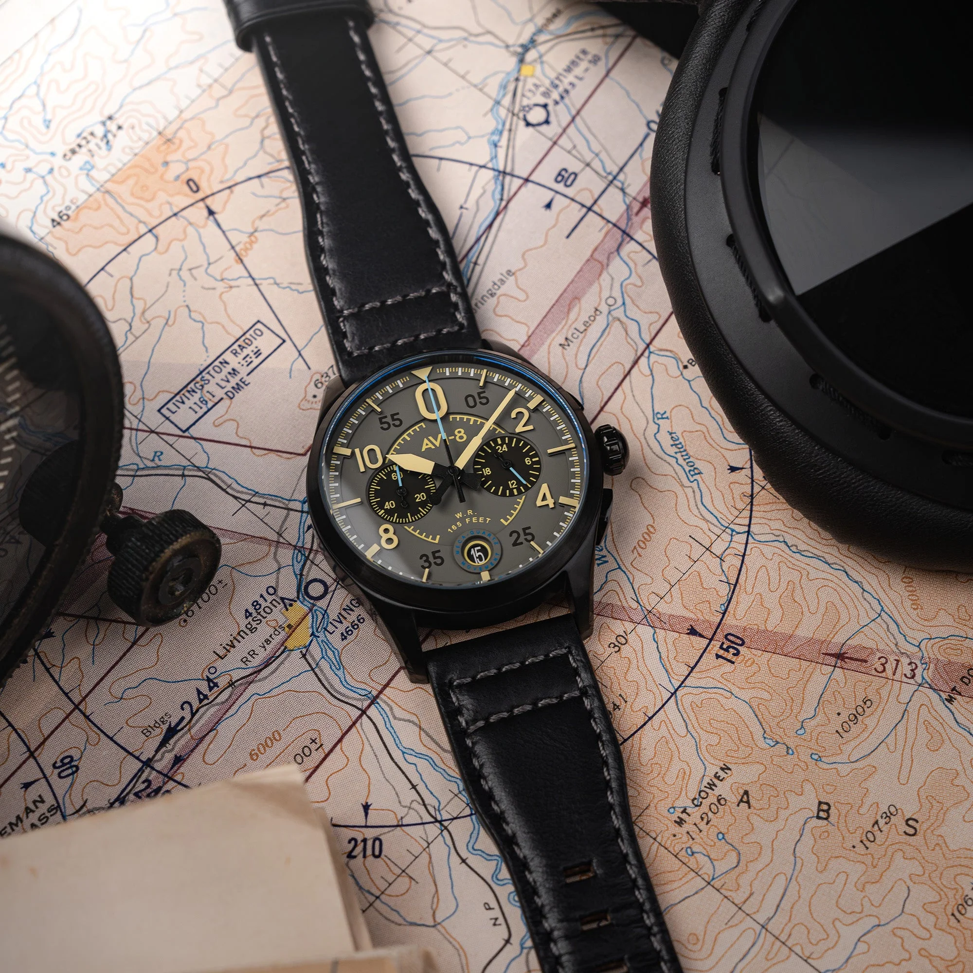 Lock Chronograph Grey / Leather | Grey Dial - Image 2