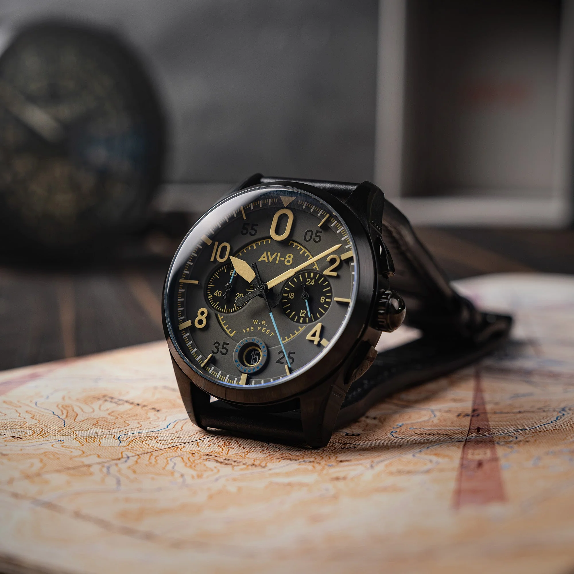 Lock Chronograph Grey / Leather | Grey Dial - Image 3