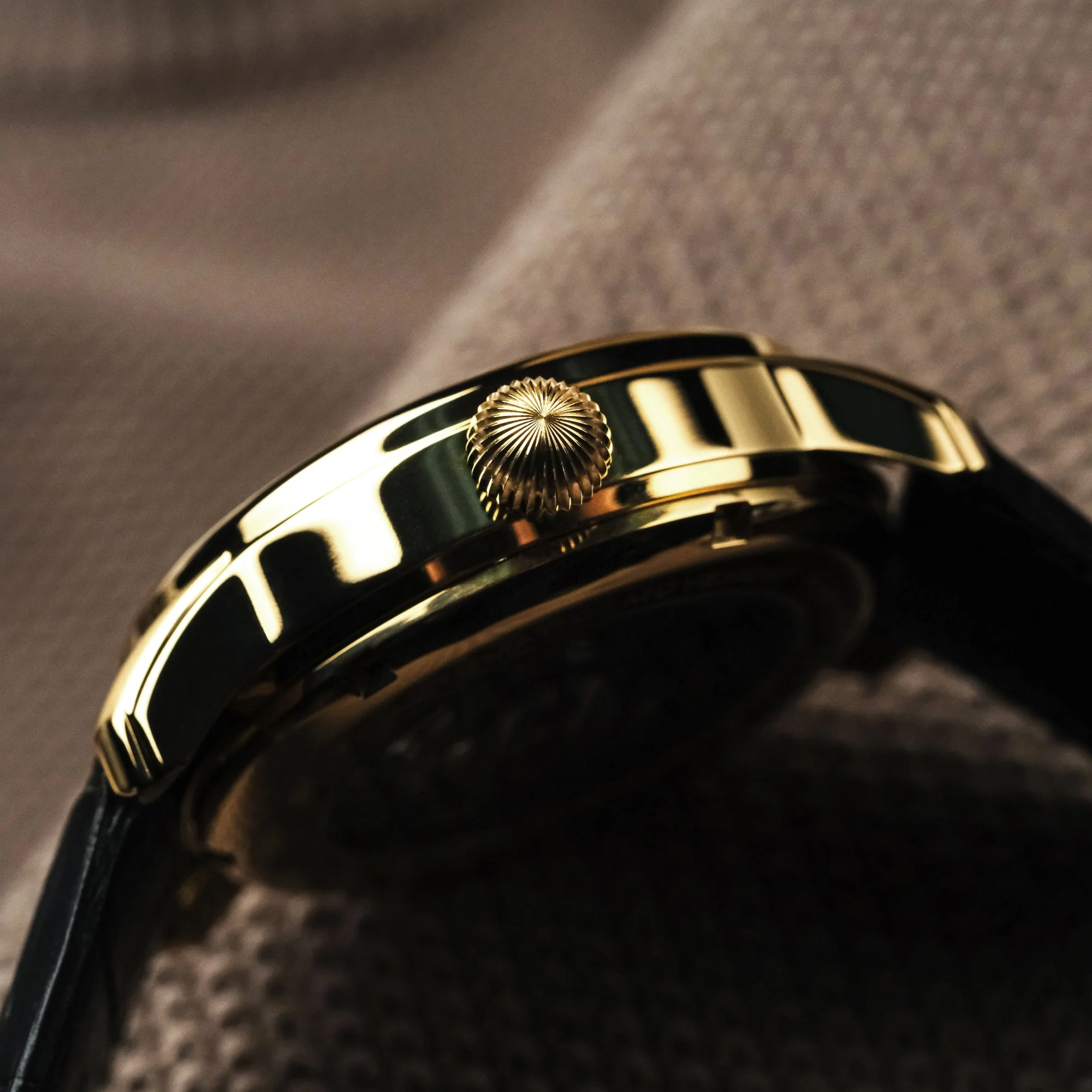 Longitude Shadow Automatic Black / Genuine Leather | Black Dial - Image 4
