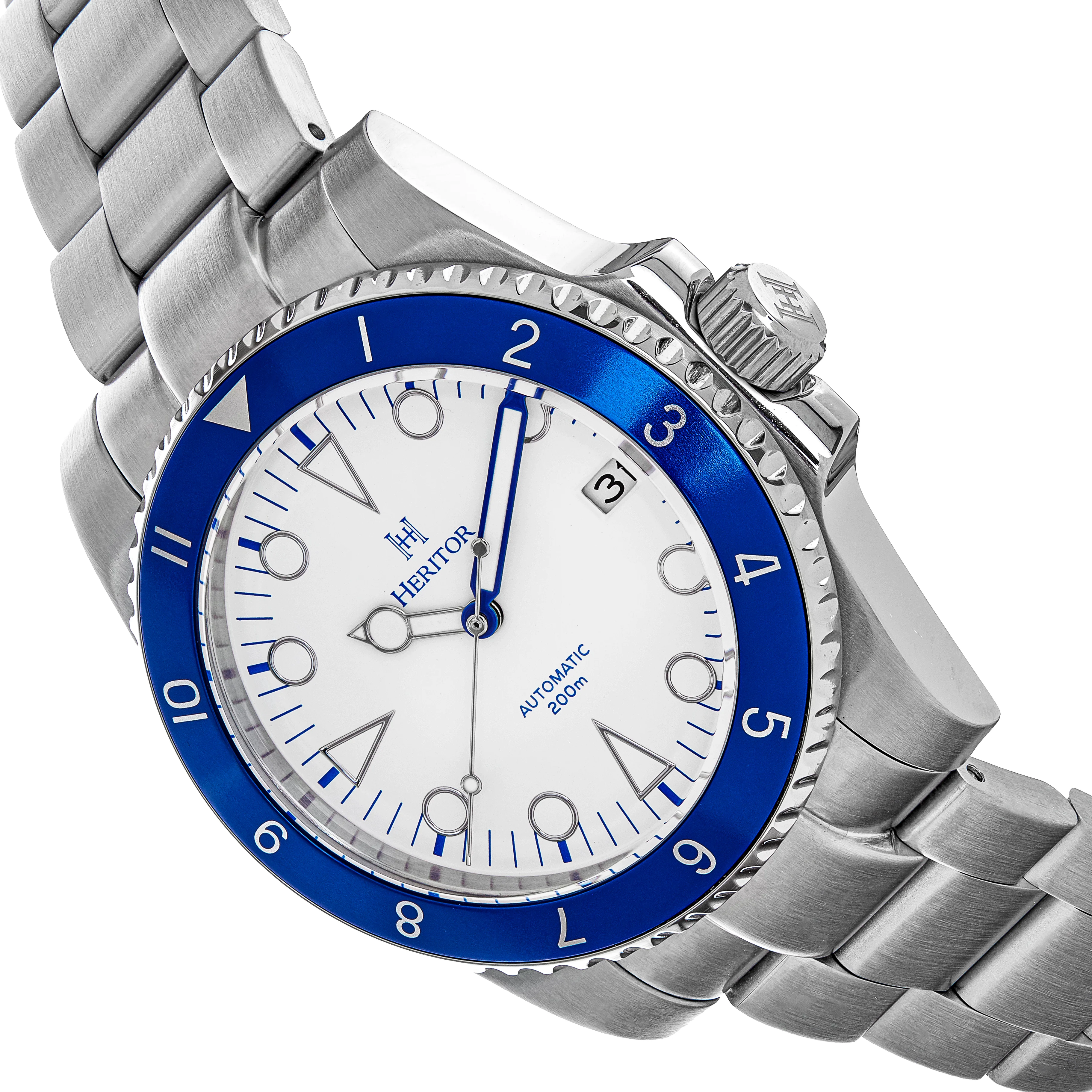 Luciano Blue/White | White Dial - Image 2
