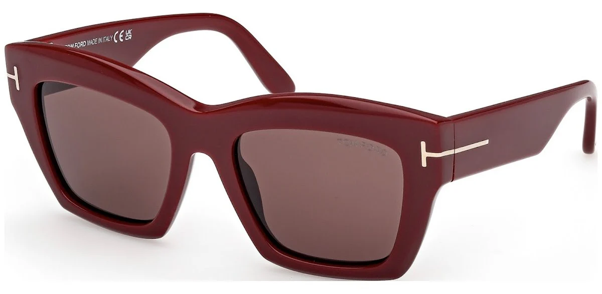LUNA SHINY BORDEAUX / BROWN