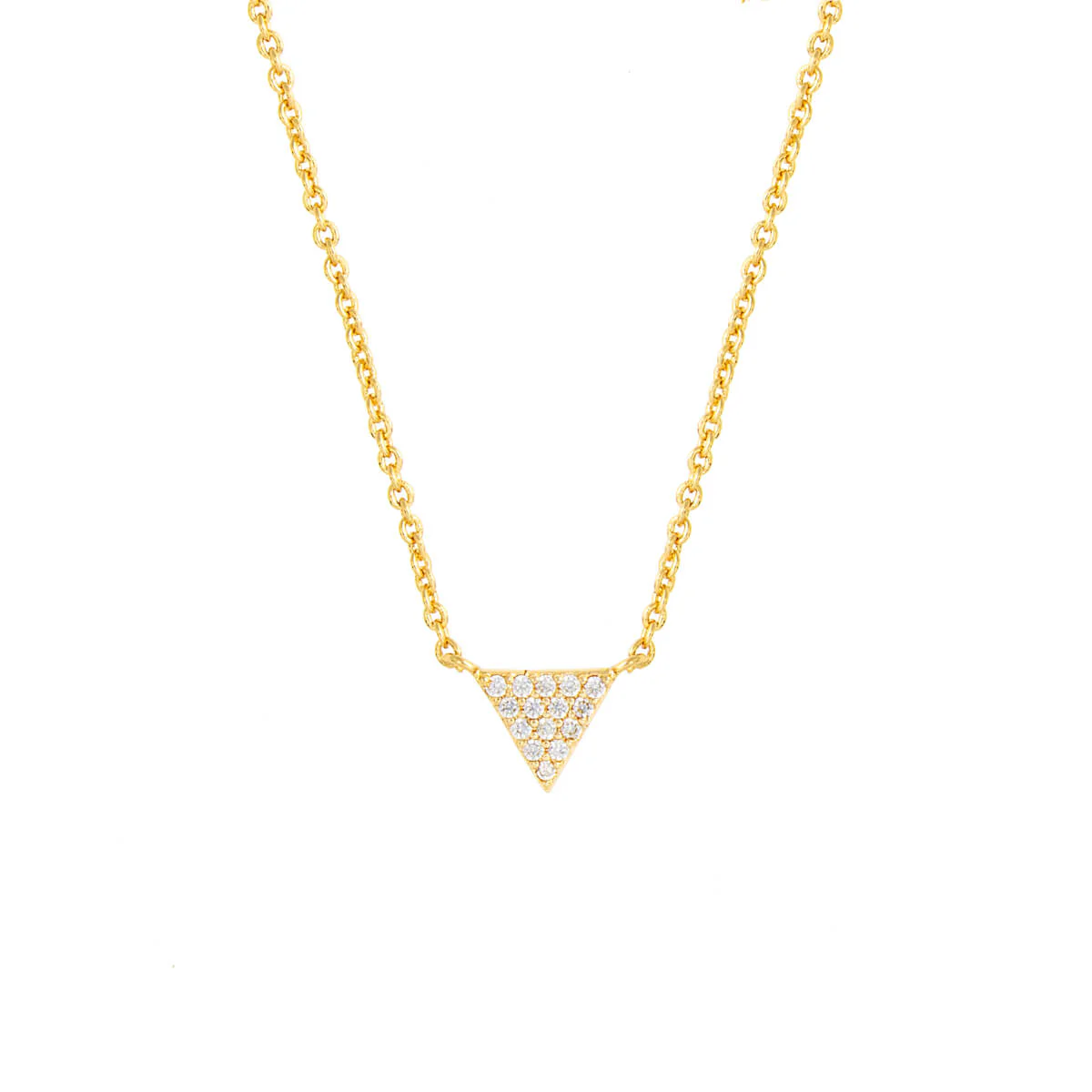 Lupine Pendant Necklace 18k Yellow Gold