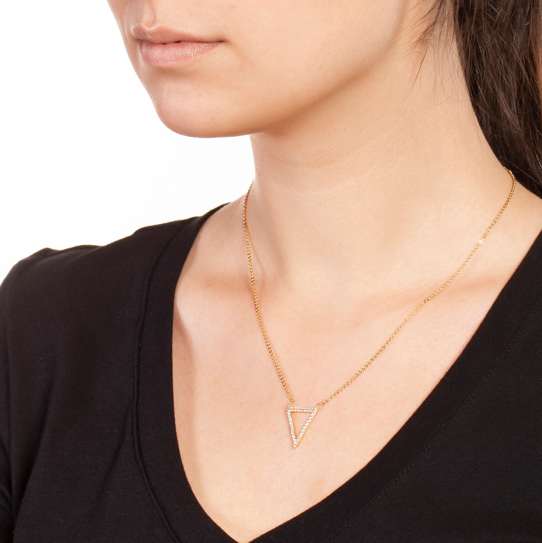 Lupine Pendant Necklace 18k Yellow Gold - Image 2
