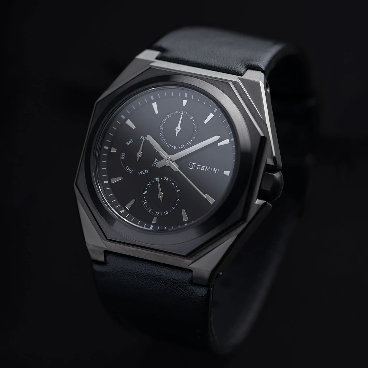 Lux Leather Black Black Sunray - Image 2