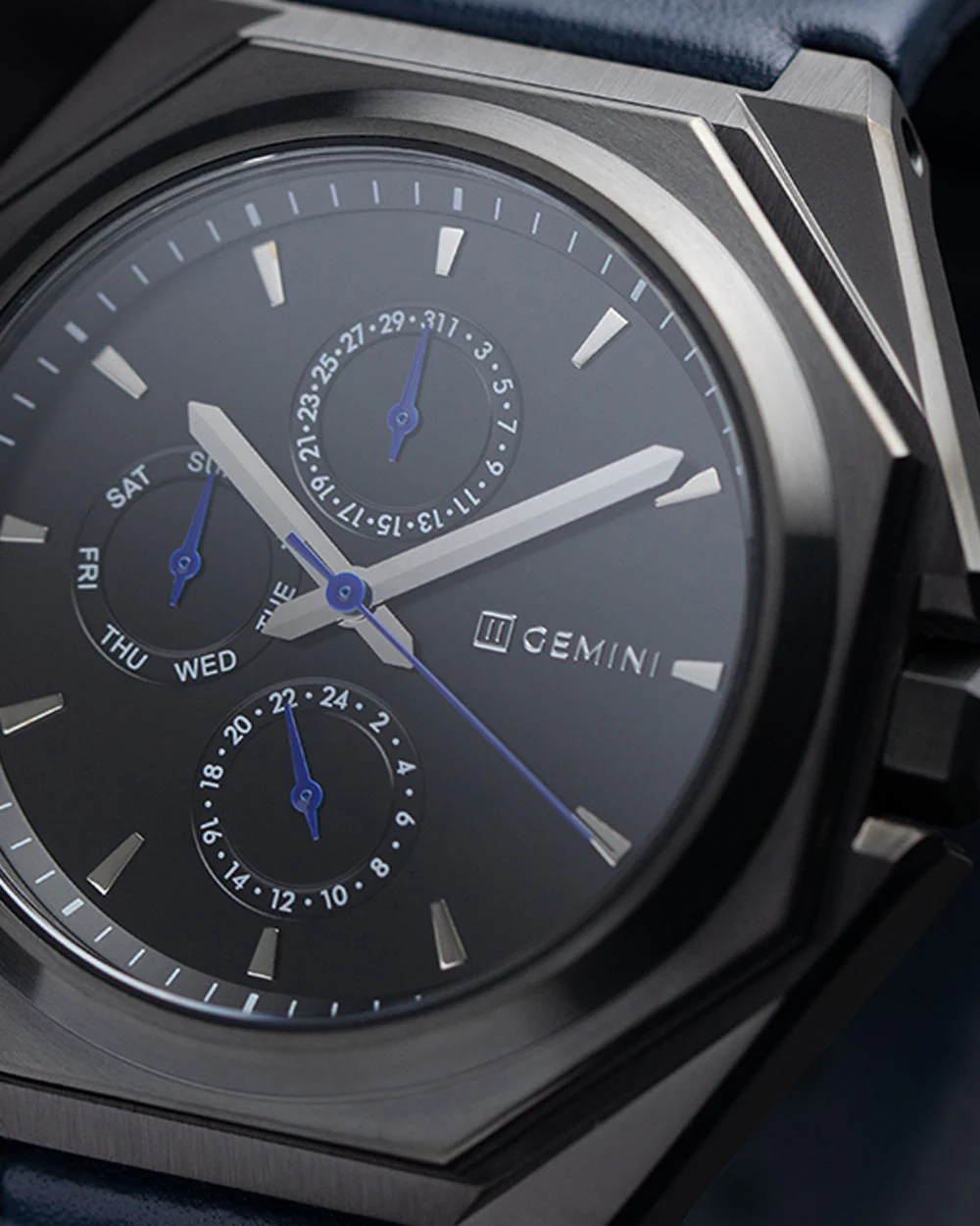 Lux Leather Dark Blue Dark Blue - Image 3