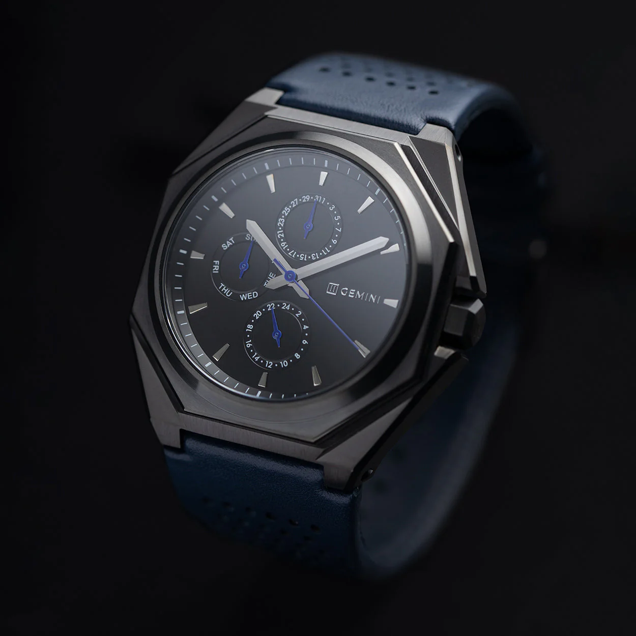 Lux Leather Dark Blue Dark Blue - Image 4
